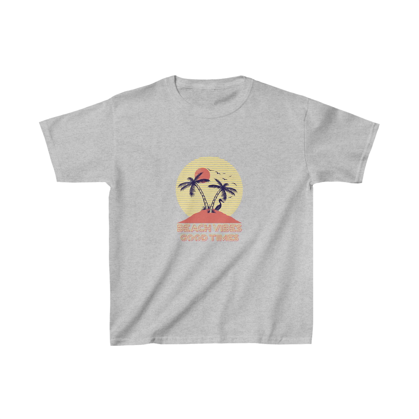 Beach Vibes Good Times Kids T-Shirt