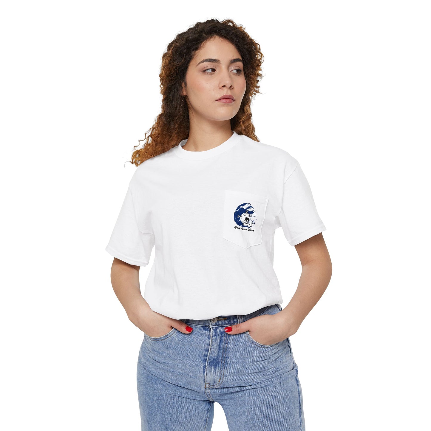Ride Your Wave Pocket Tee