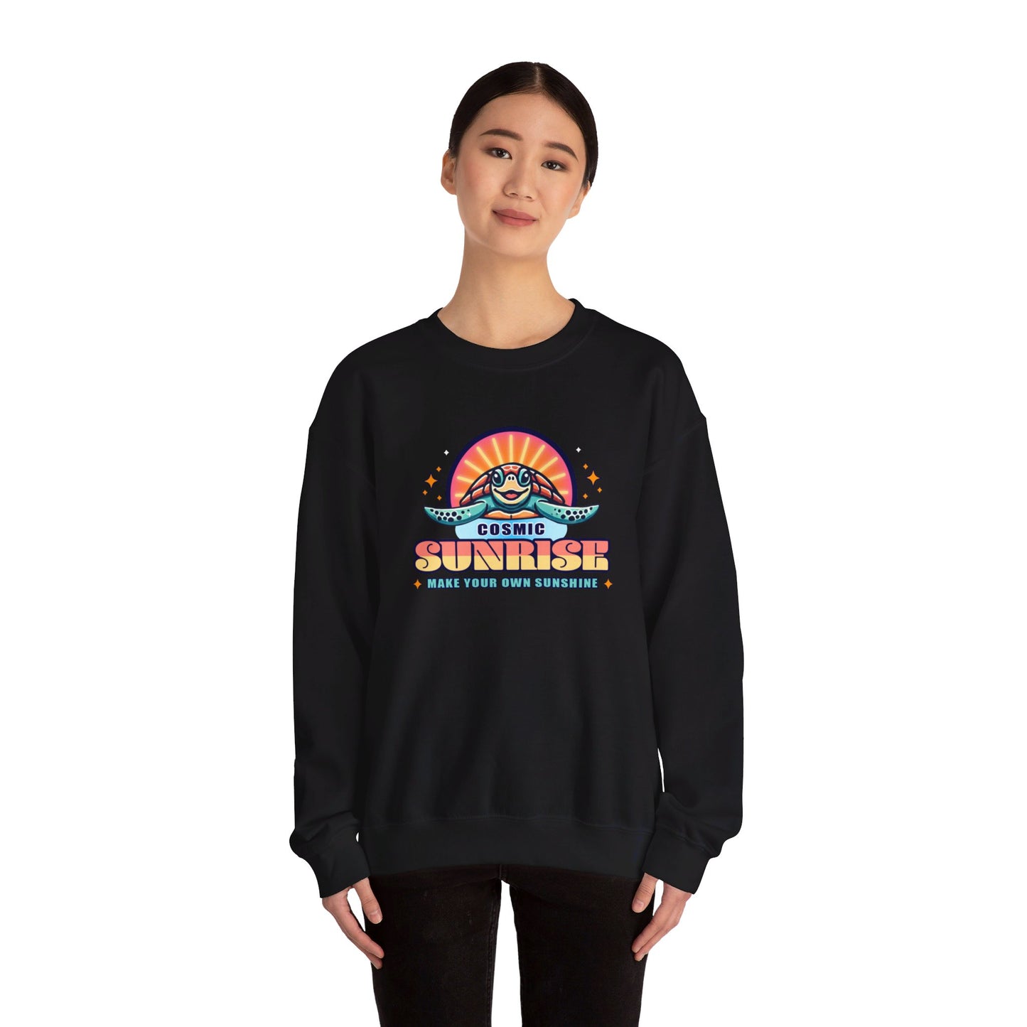 Cosmic Sunrise Apparel Crewneck Sweatshirt
