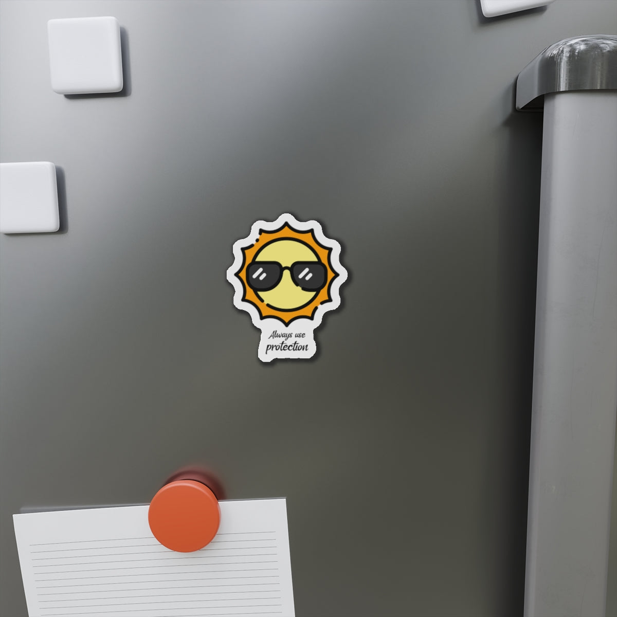 Always Use Protection Die-Cut Magnets