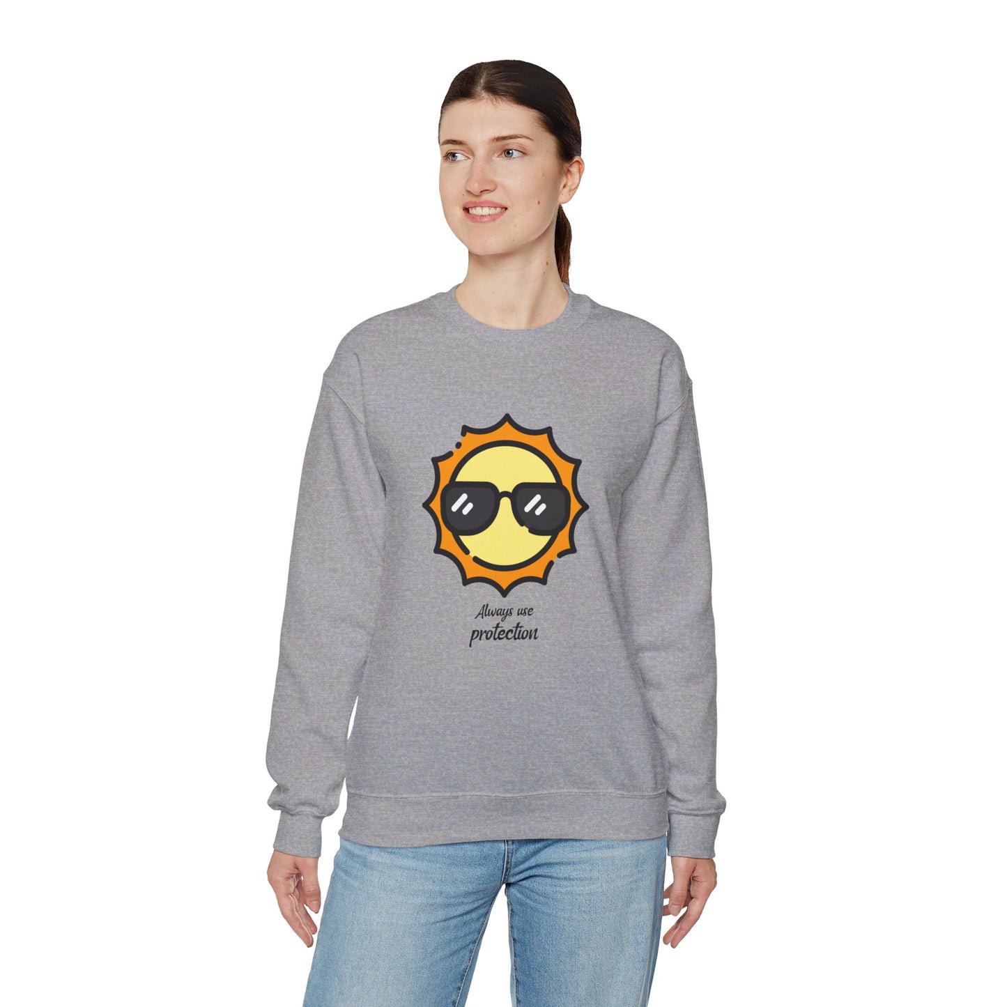 Always Use Protection Crewneck Sweatshirt