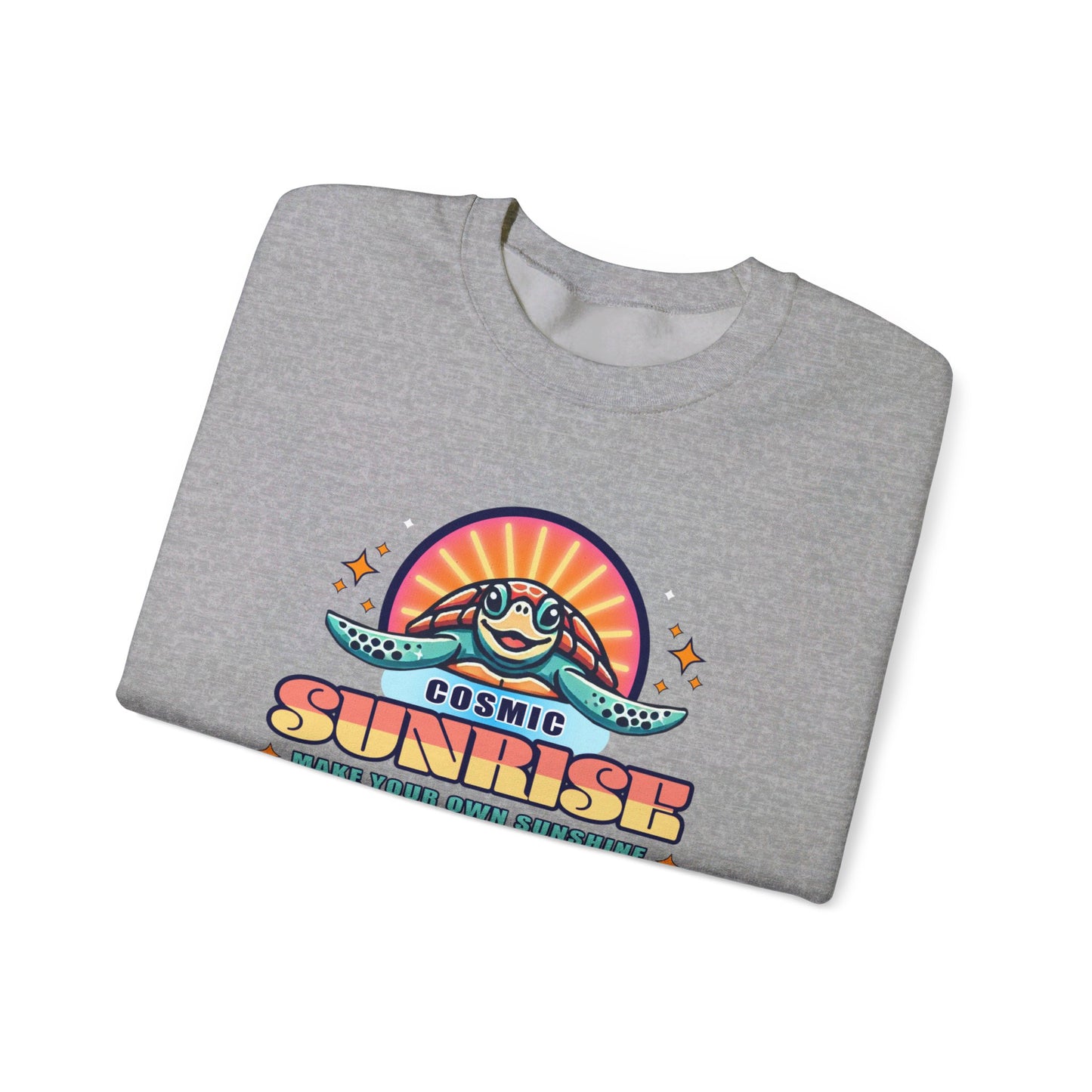 Cosmic Sunrise Apparel Crewneck Sweatshirt