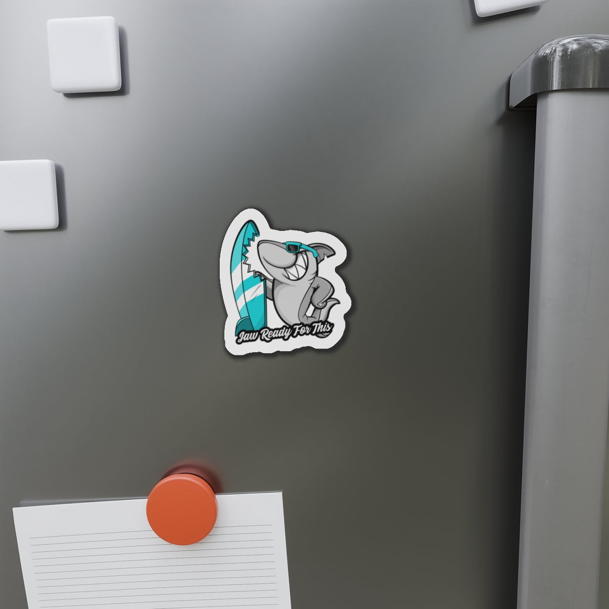 Jaw Ready for this Die-Cut Magnets