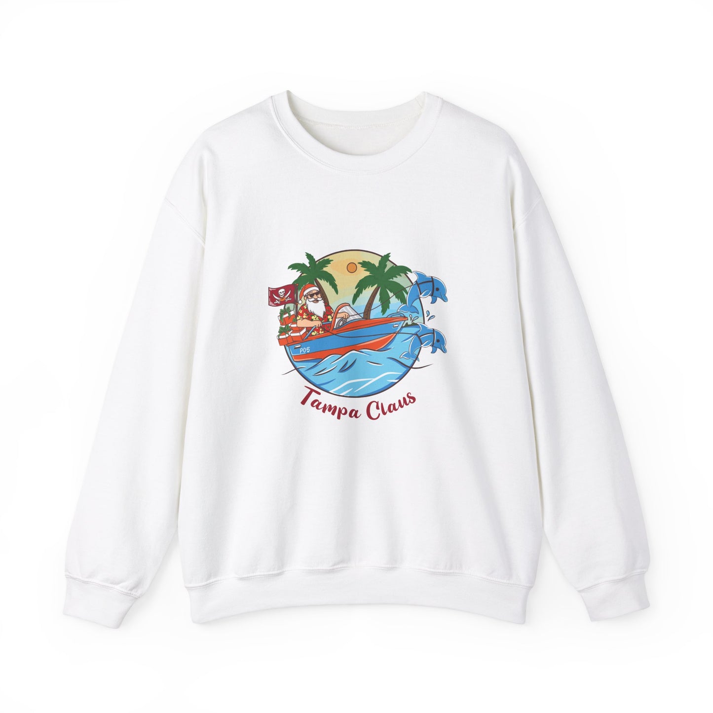 Unisex Crewneck Sweatshirt - Tampa Claus Design