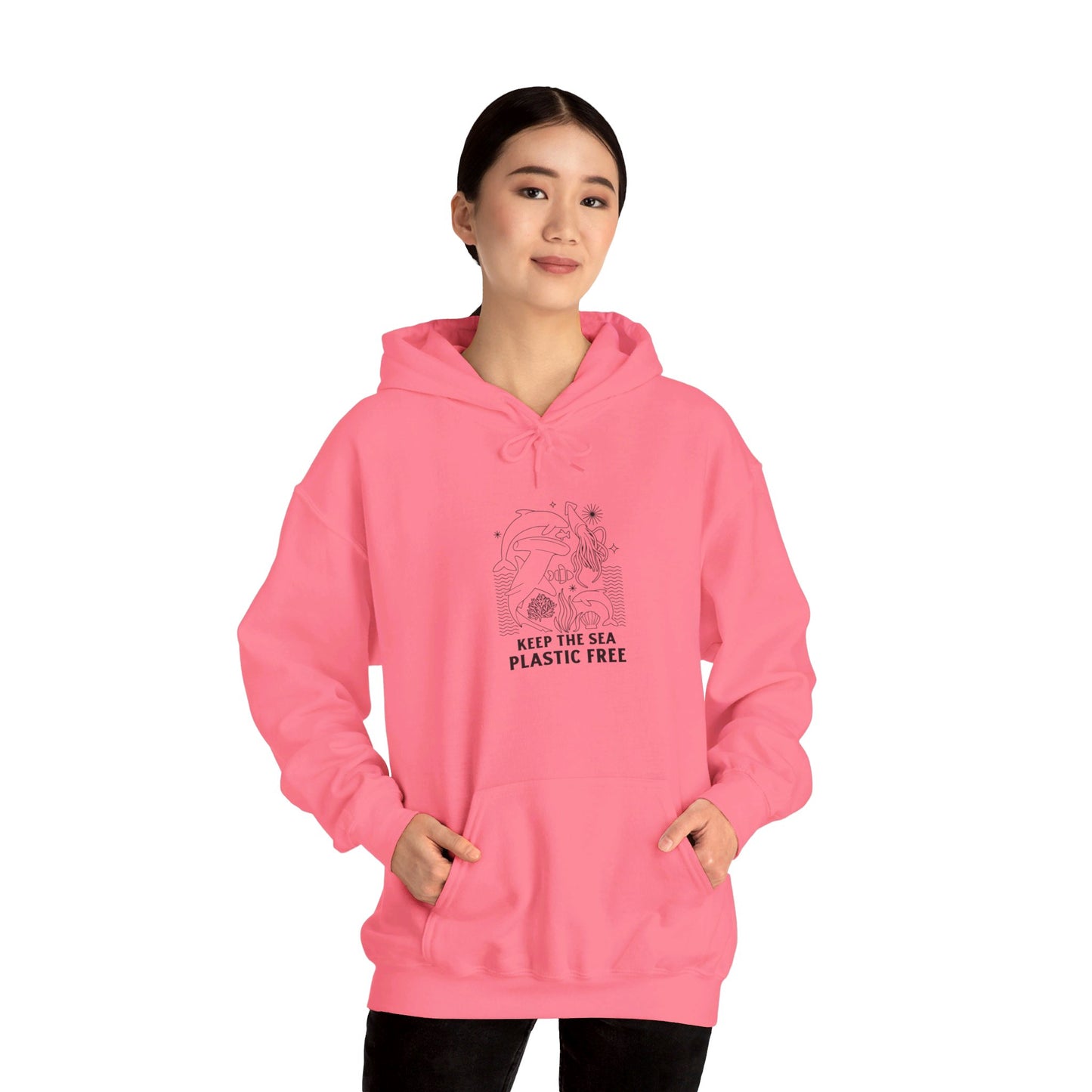 Keep The Sea Plastic Free Hooded Sweatshirt