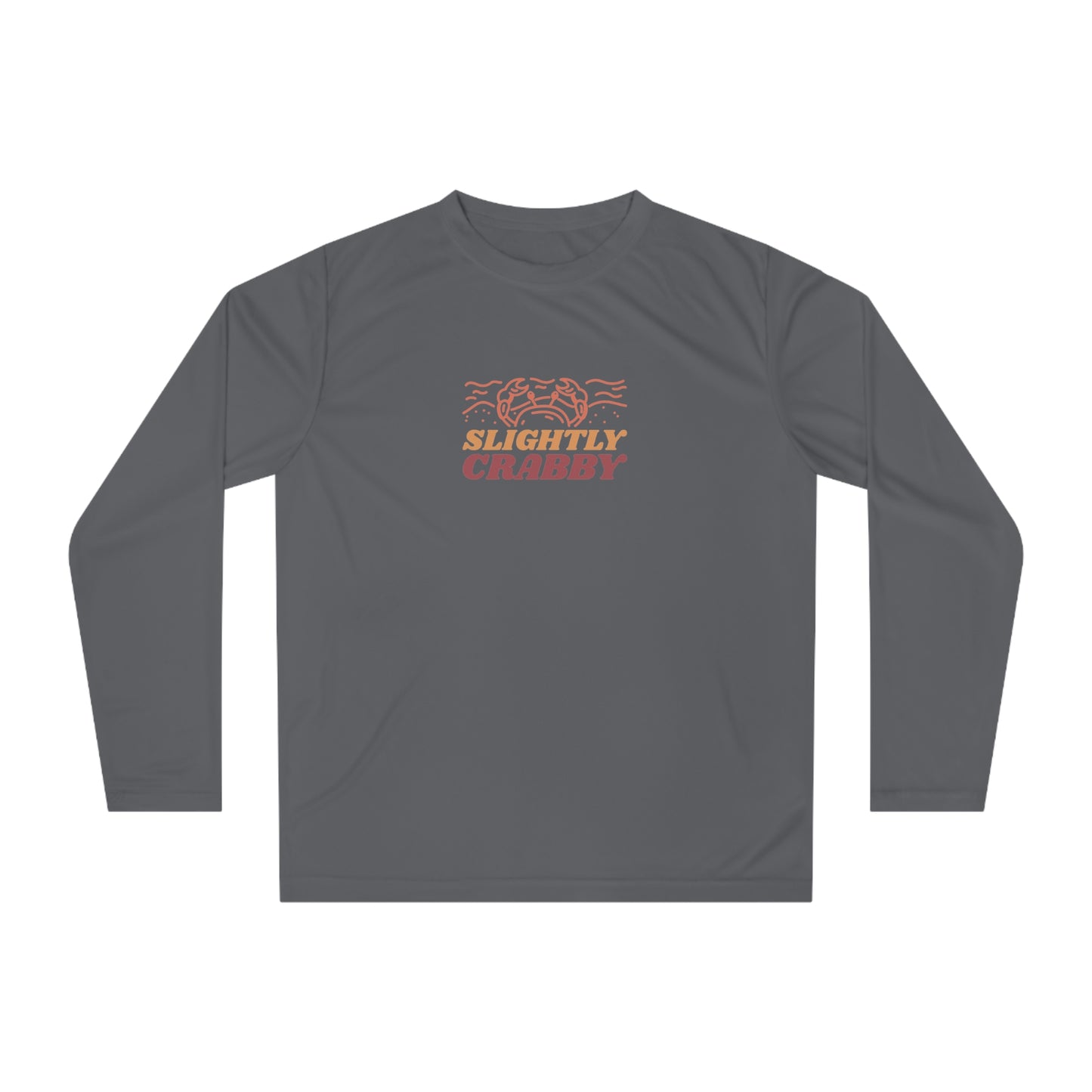 Sightly Crabby Performance Long Sleeve Shirt