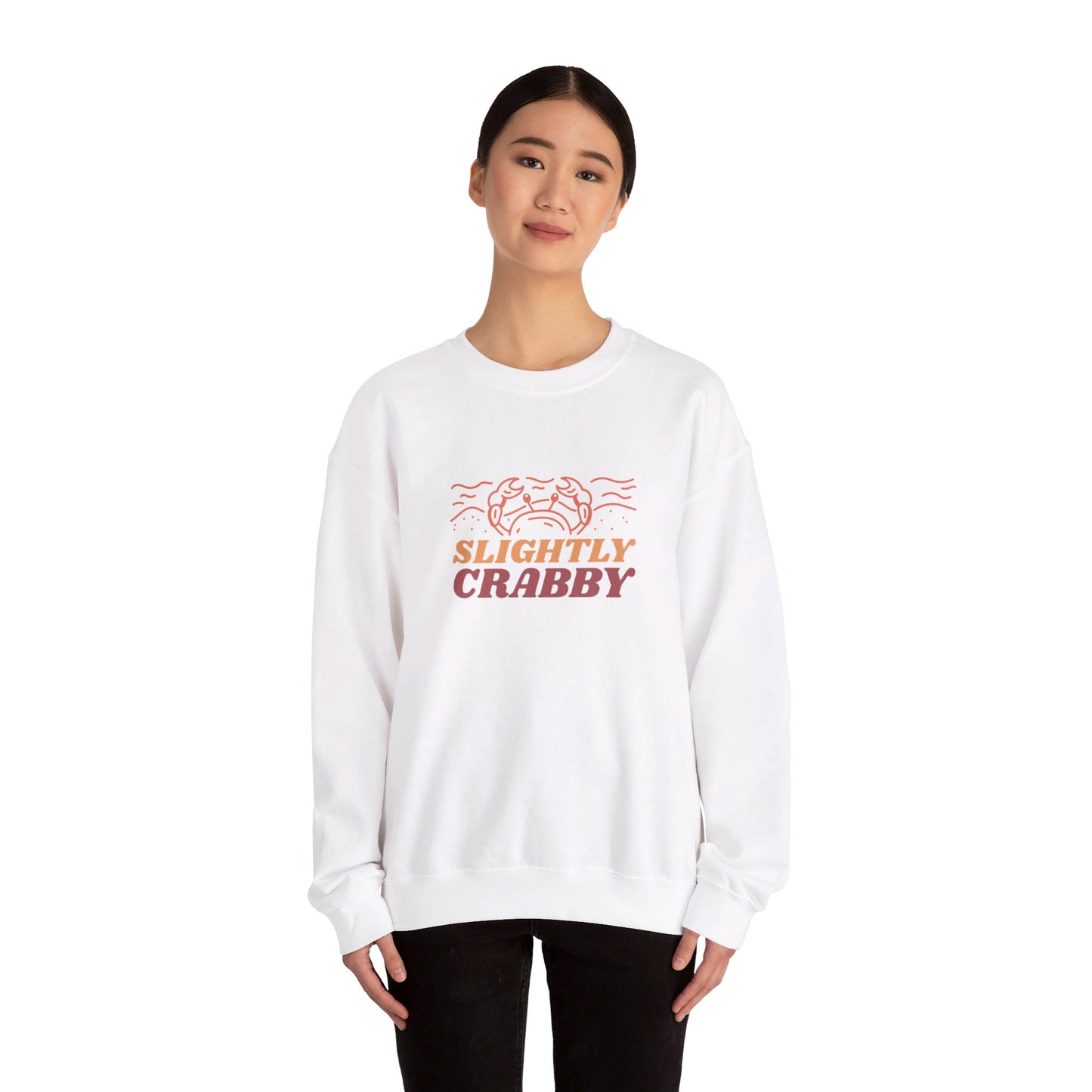 Slightly Crabby Crewneck Sweatshirt