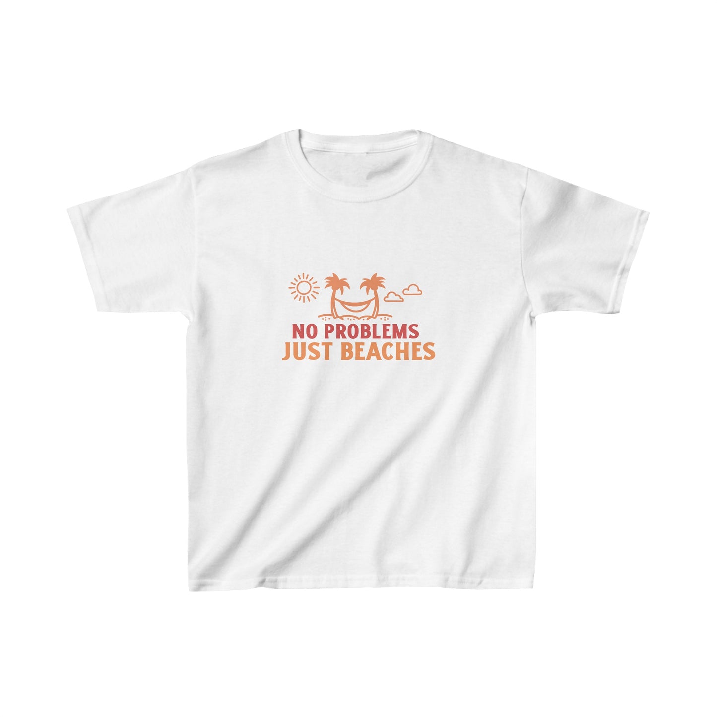 No Problems Just Beaches Kids T-Shirt