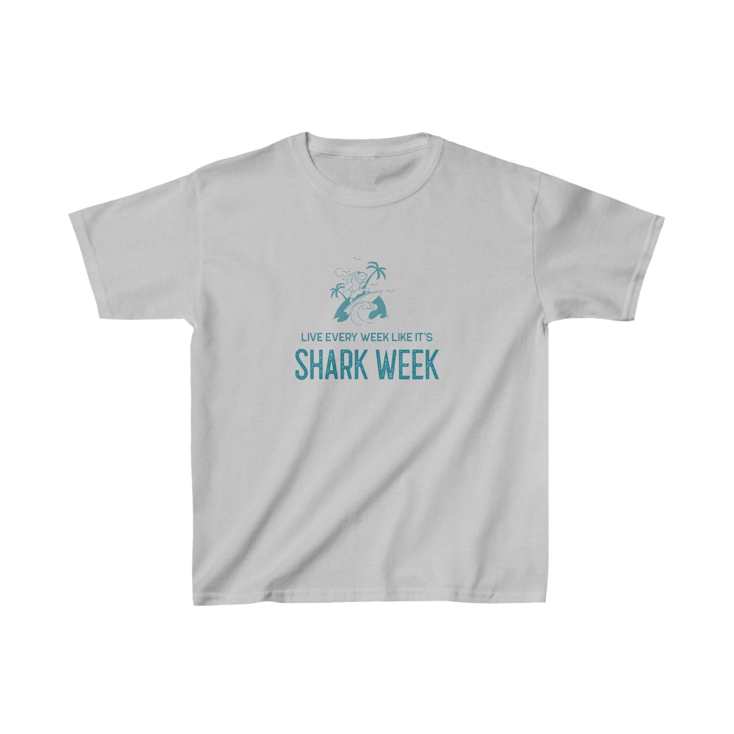 Live Every Week like its shark Week Kids T-Shirt