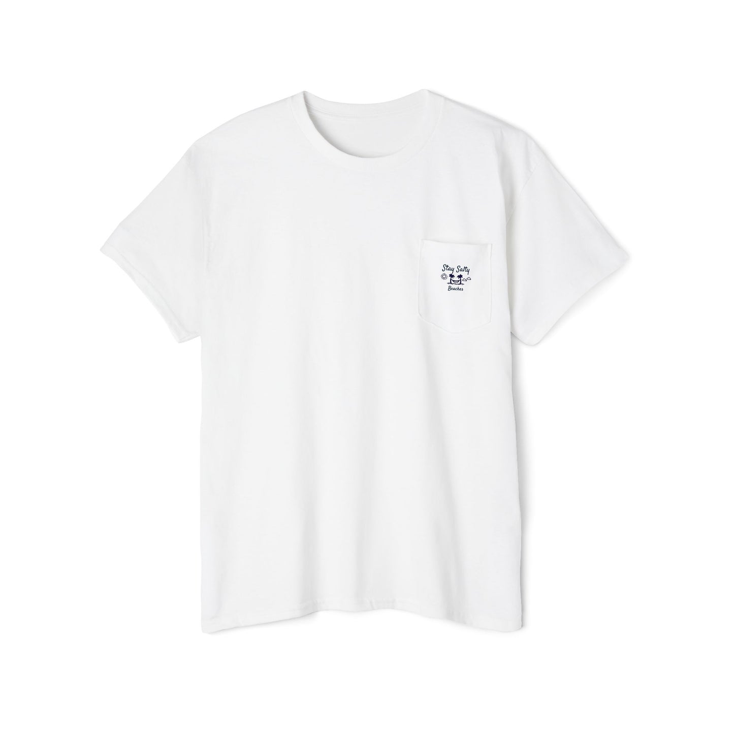 Stay Salty Beaches Pocket Tee
