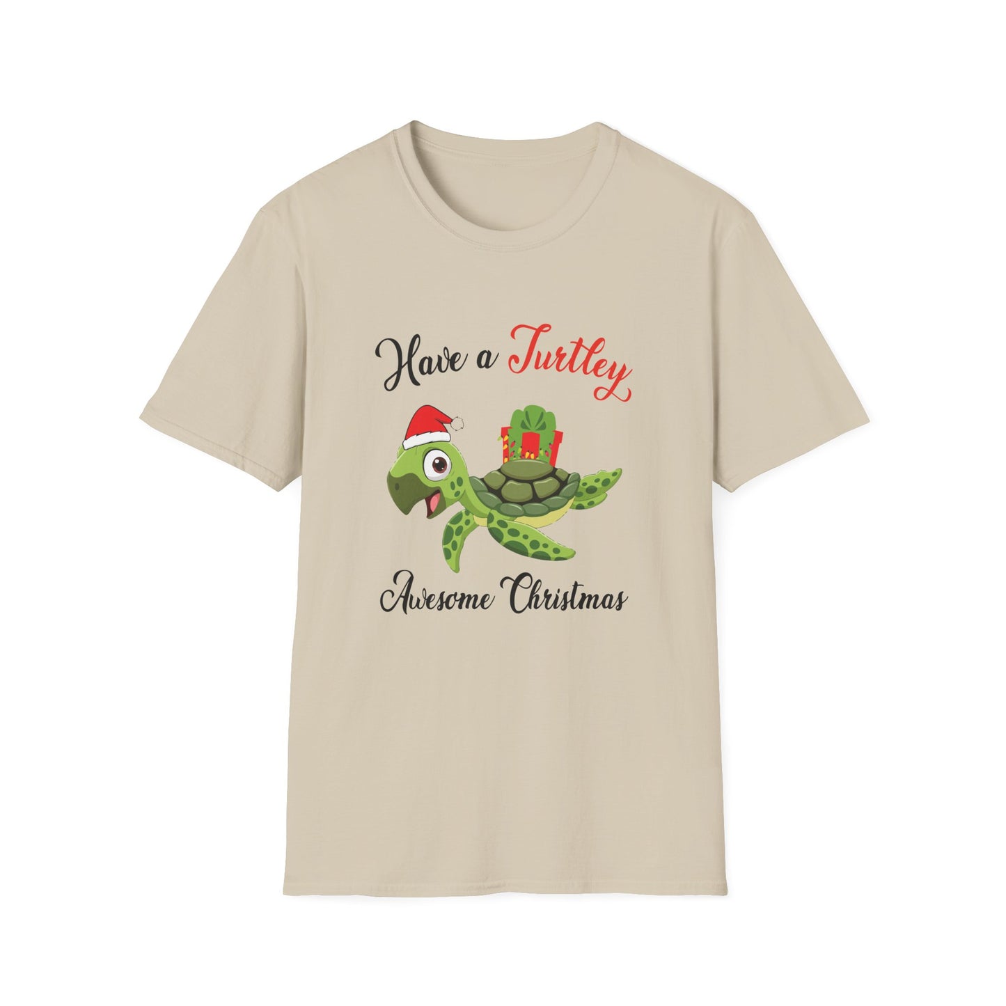 Have a Turtley Awesome Christmas T-Shirt - Festive and Fun Holiday Wear