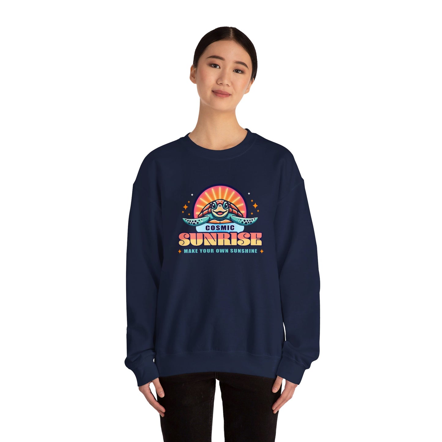 Cosmic Sunrise Apparel Crewneck Sweatshirt