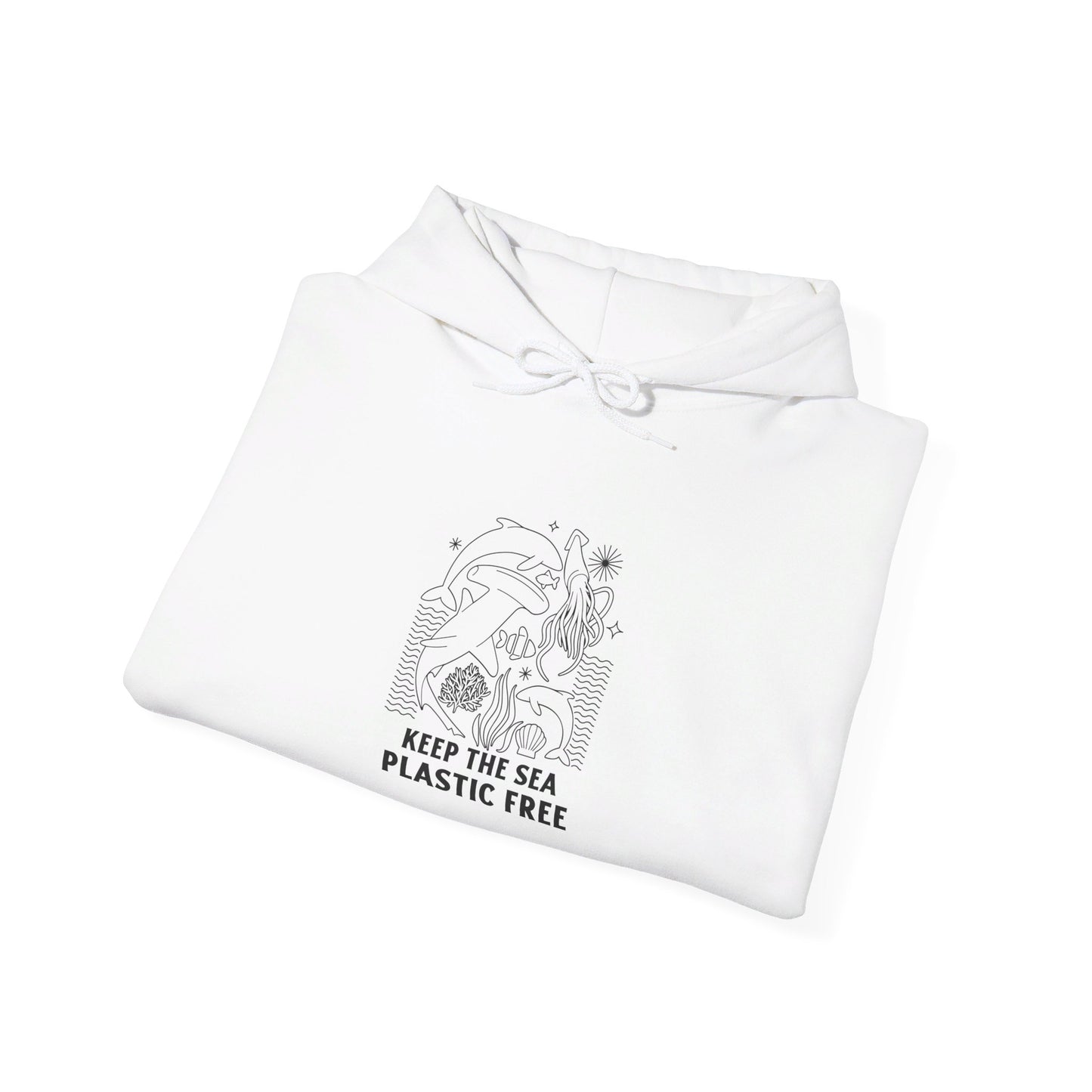 Keep The Sea Plastic Free Hooded Sweatshirt