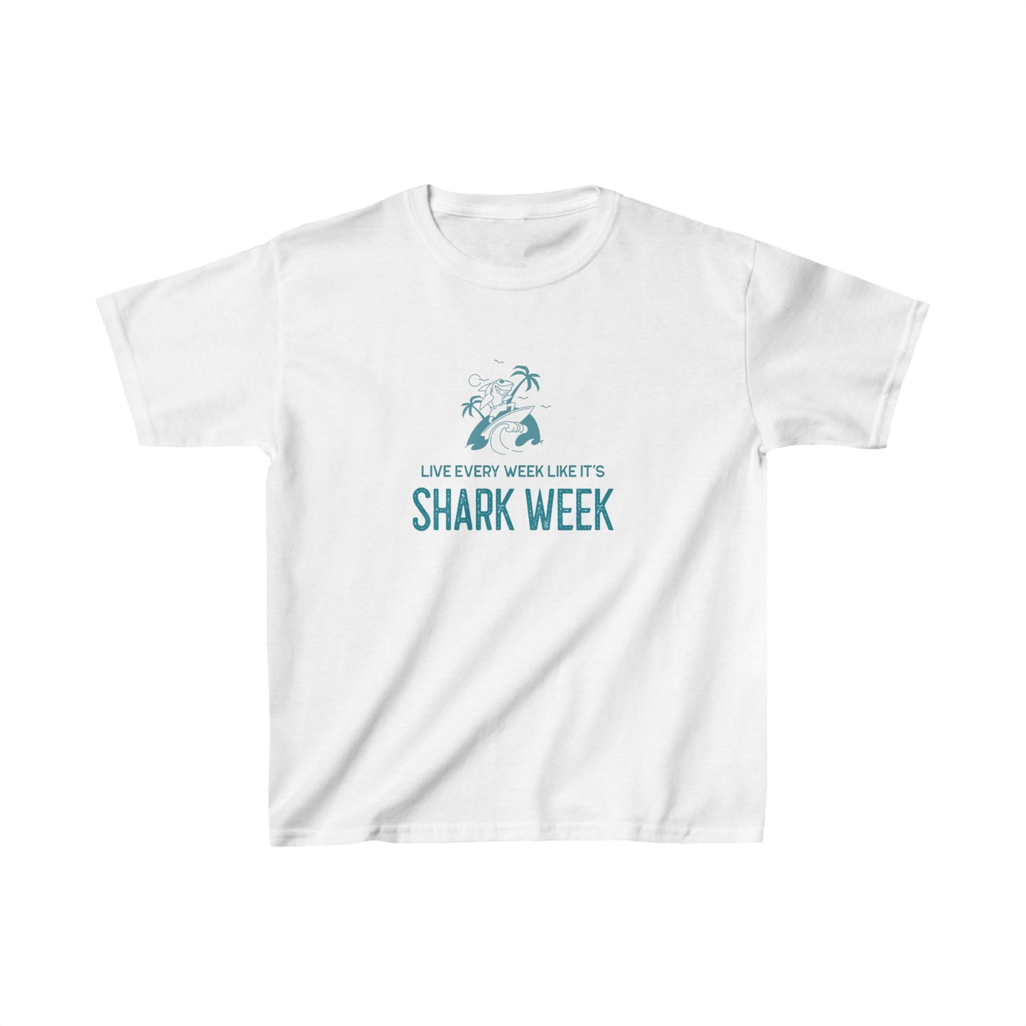 Live Every Week like its shark Week Kids T-Shirt
