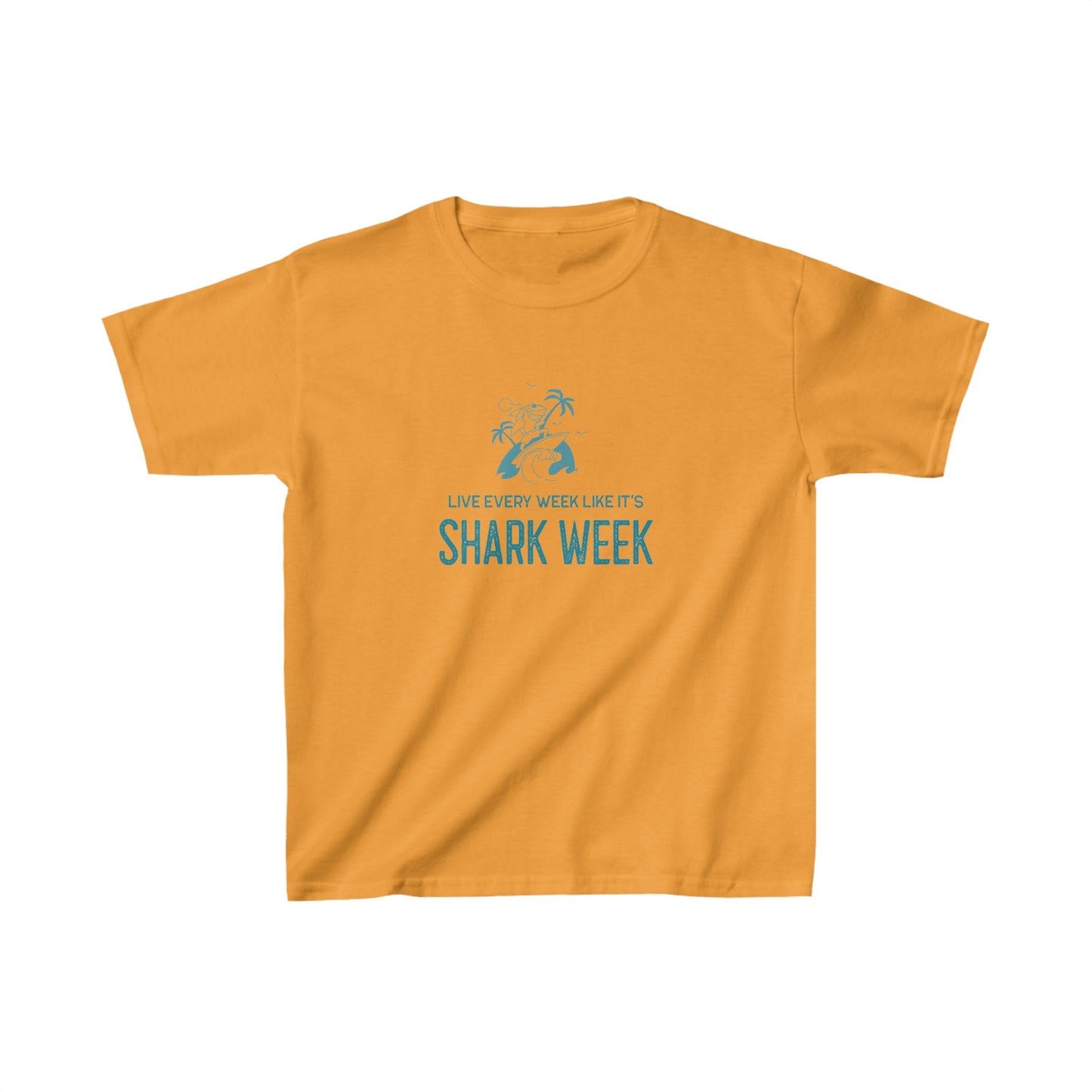 Live Every Week like its shark Week Kids T-Shirt