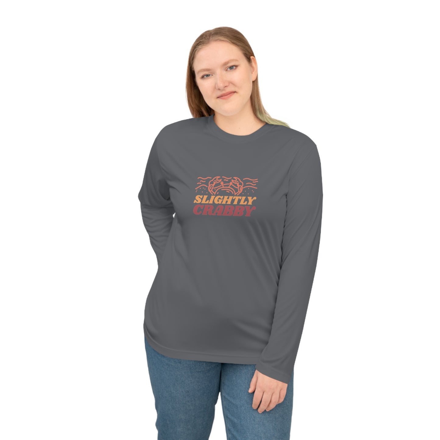 Sightly Crabby Performance Long Sleeve Shirt