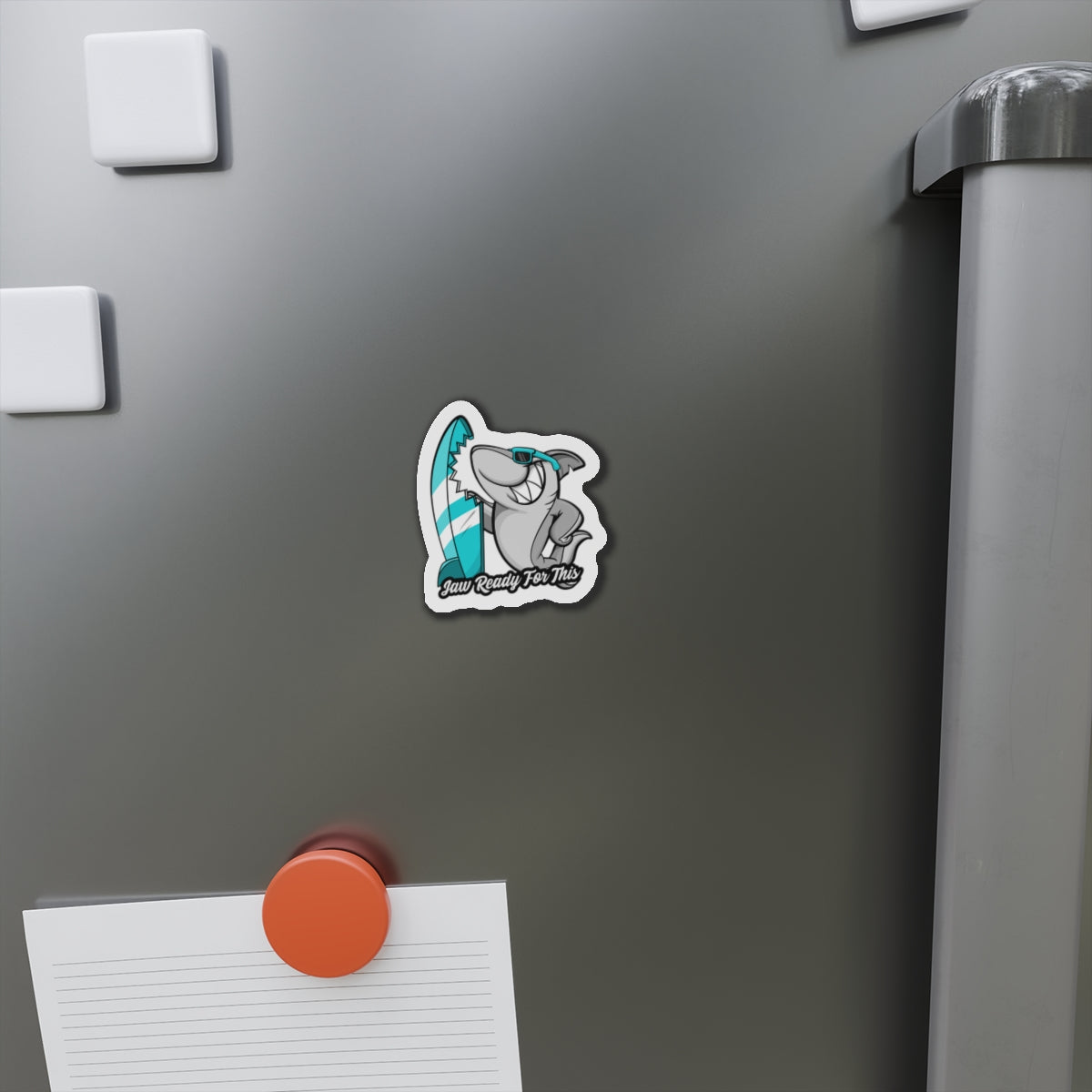 Jaw Ready for this Die-Cut Magnets