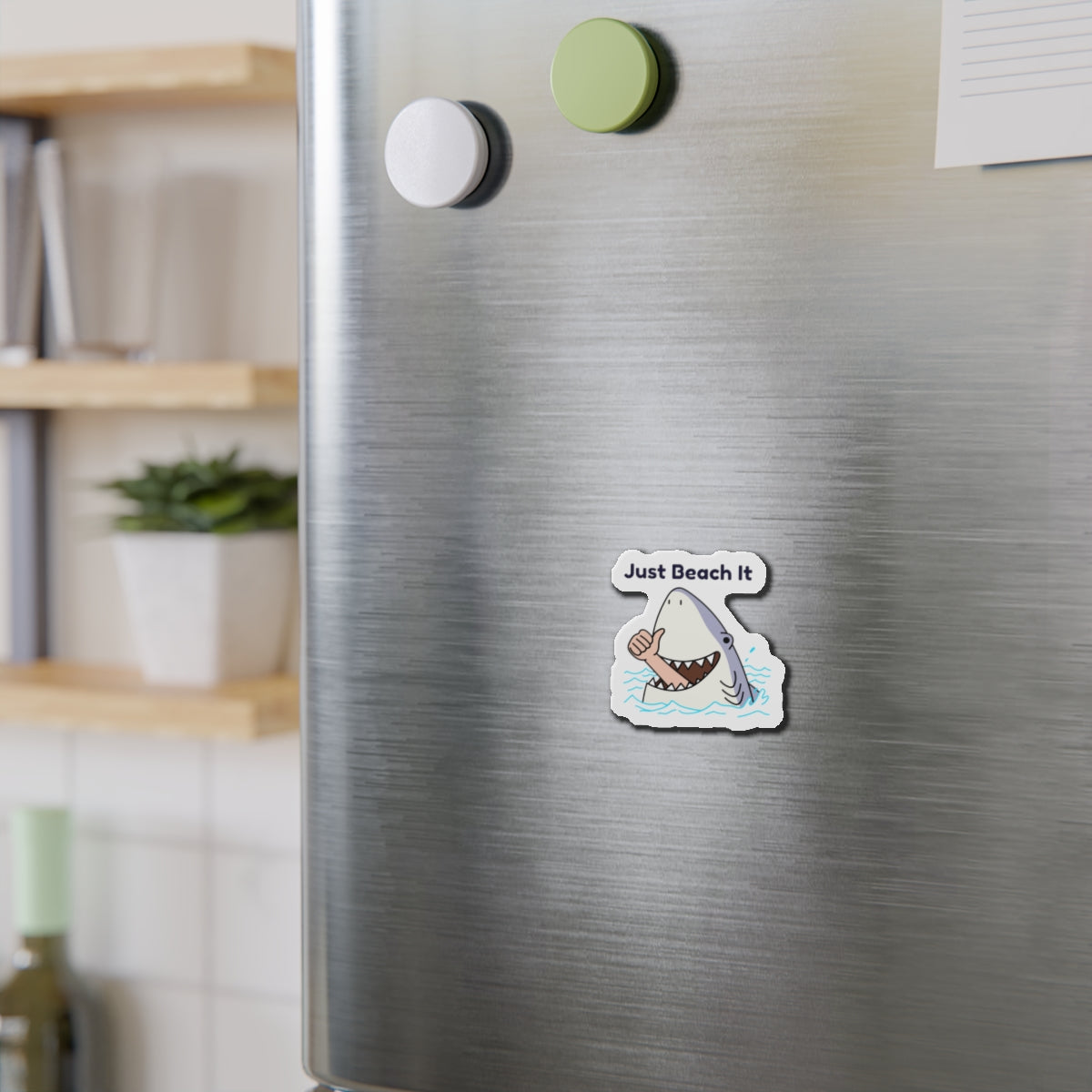 Just Beach It Die-Cut Magnets