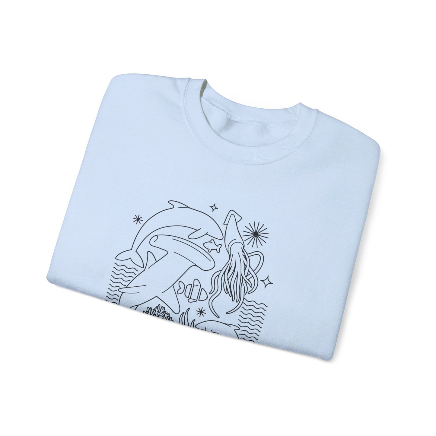 Keep the Sea Plastic Free Crewneck Sweatshirt