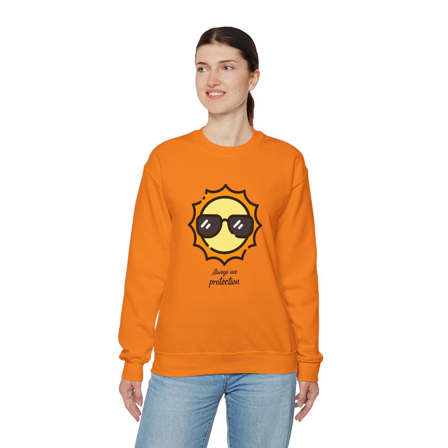 Always Use Protection Crewneck Sweatshirt