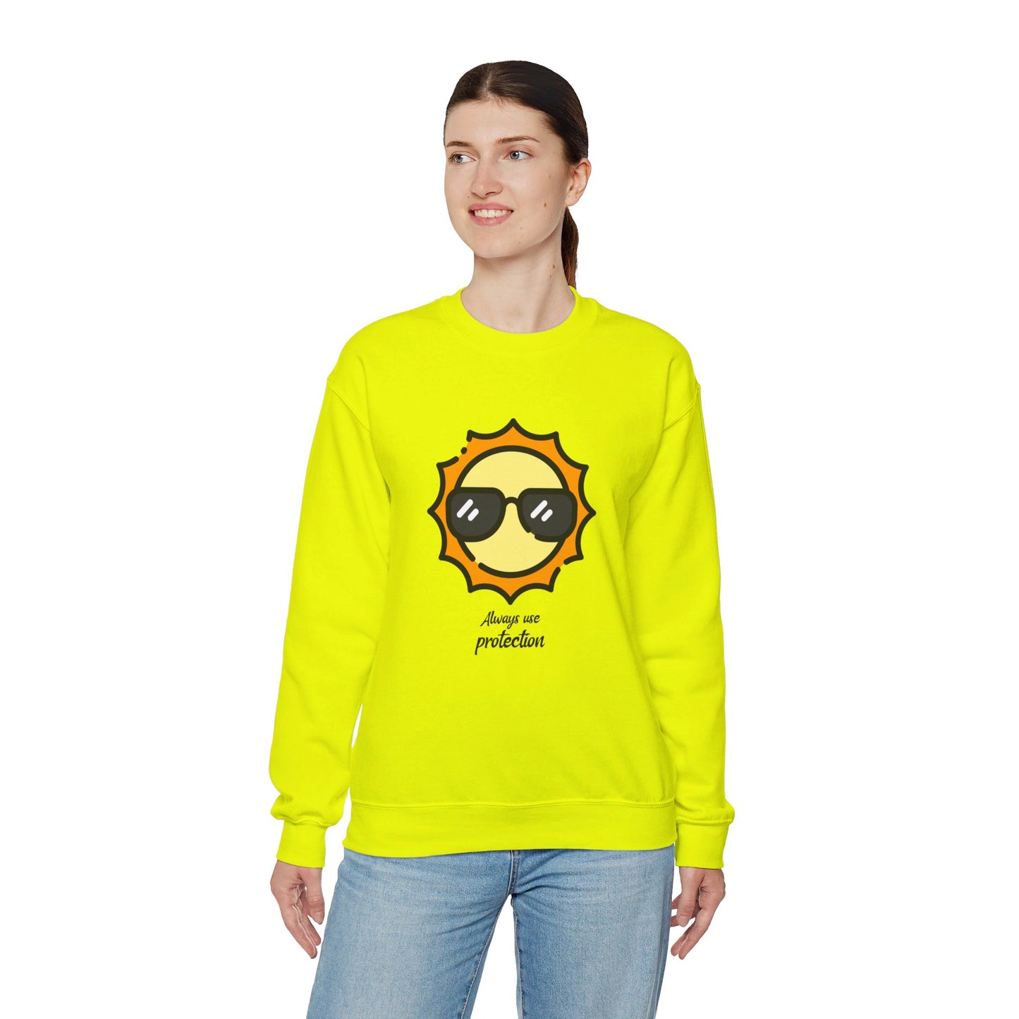 Always Use Protection Crewneck Sweatshirt