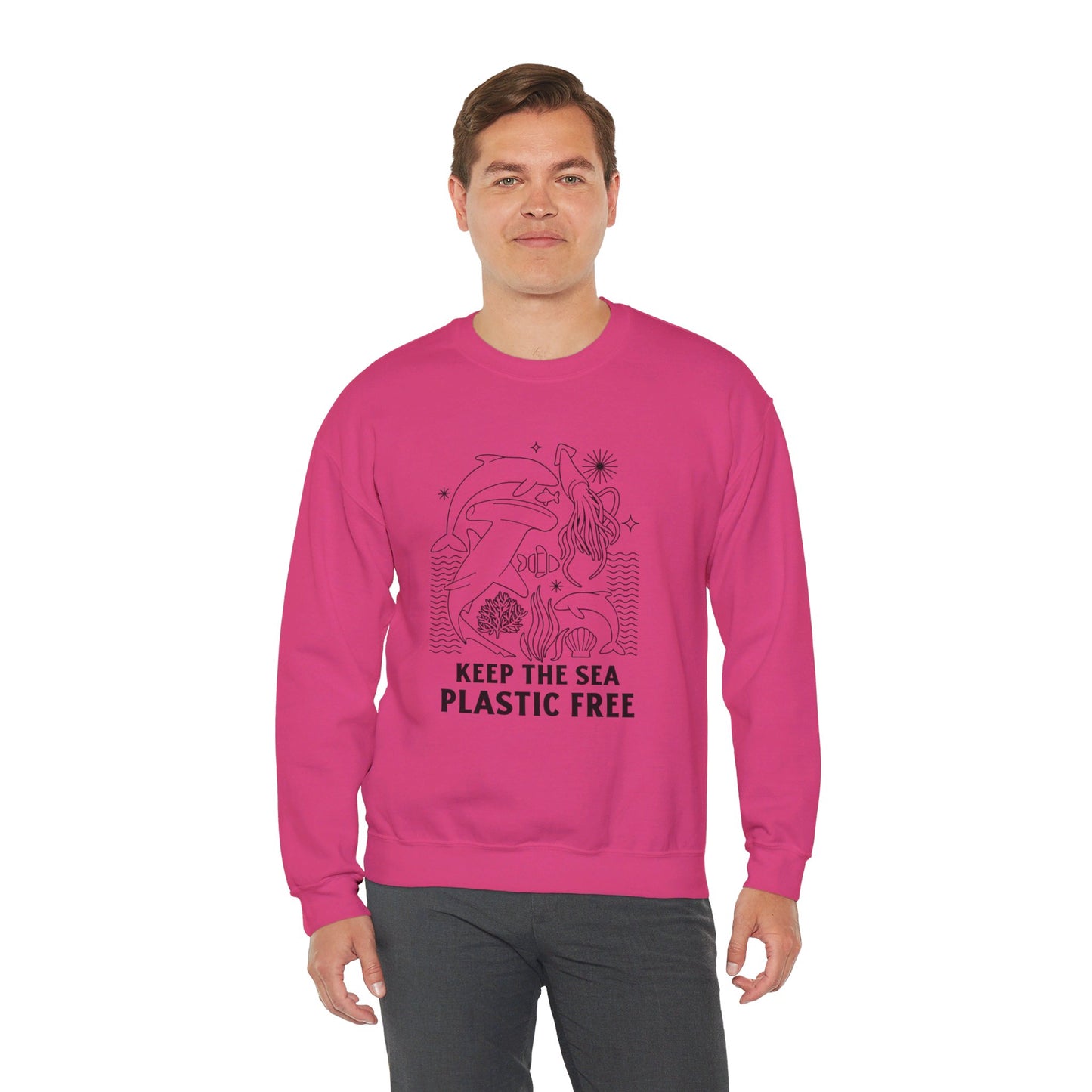 Keep the Sea Plastic Free Crewneck Sweatshirt