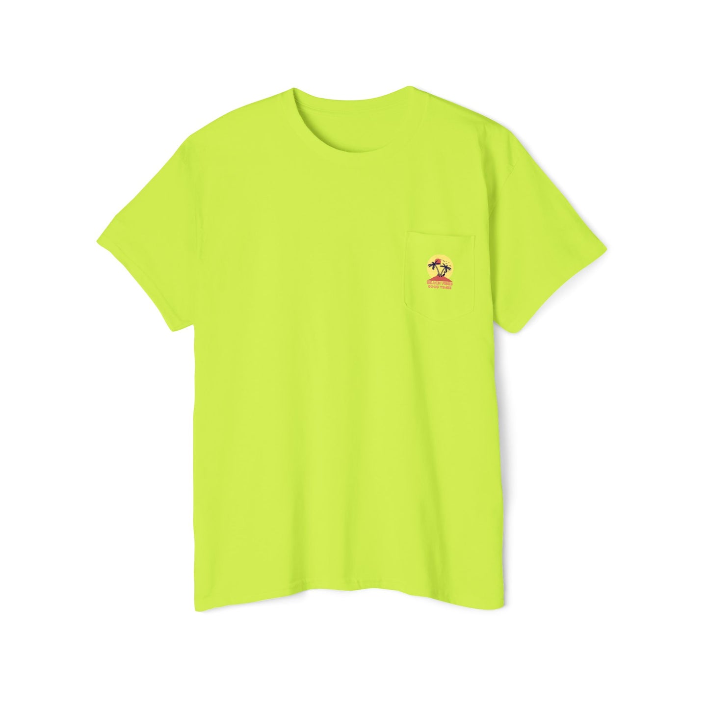Beach Vibes Good Times Pocket Tee