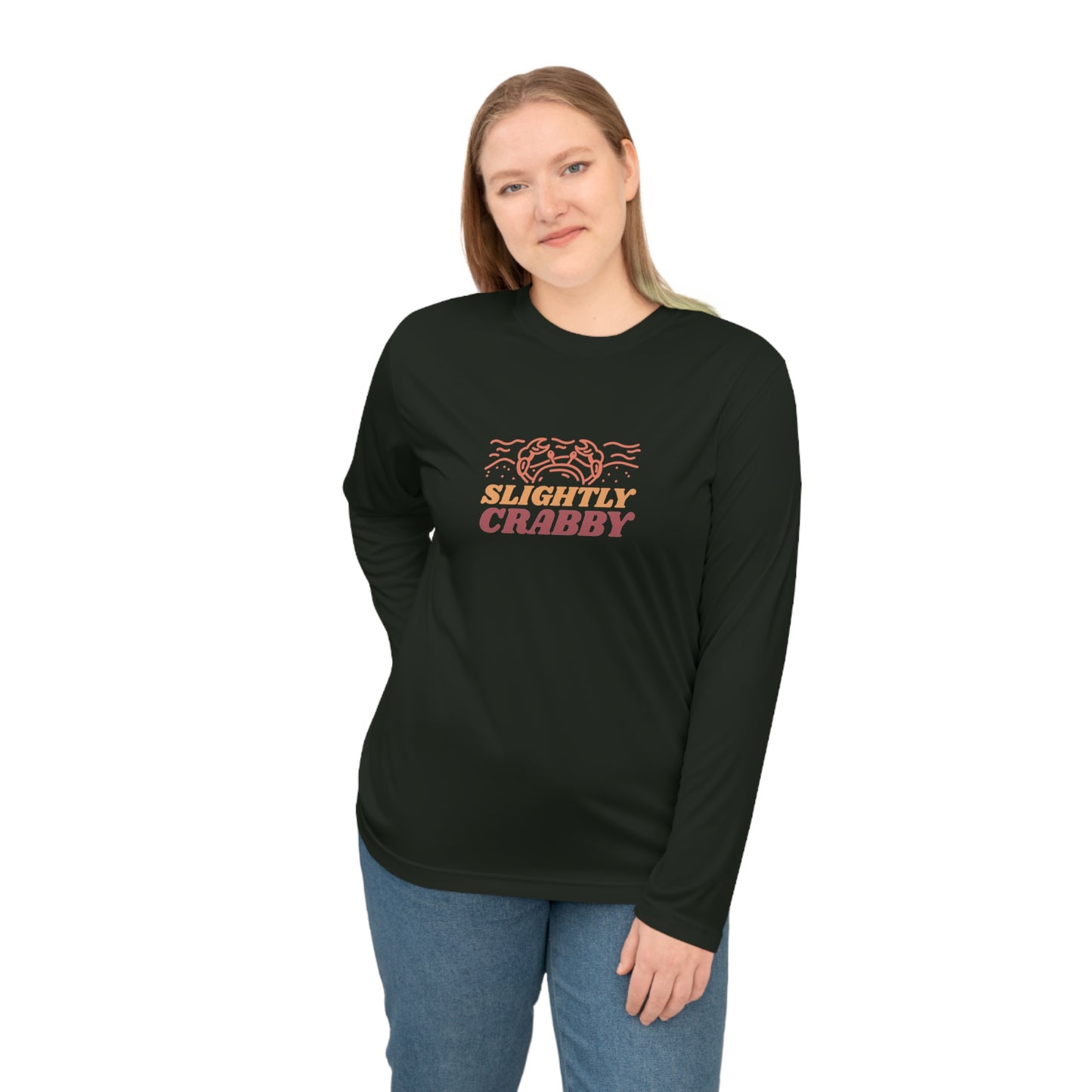 Sightly Crabby Performance Long Sleeve Shirt