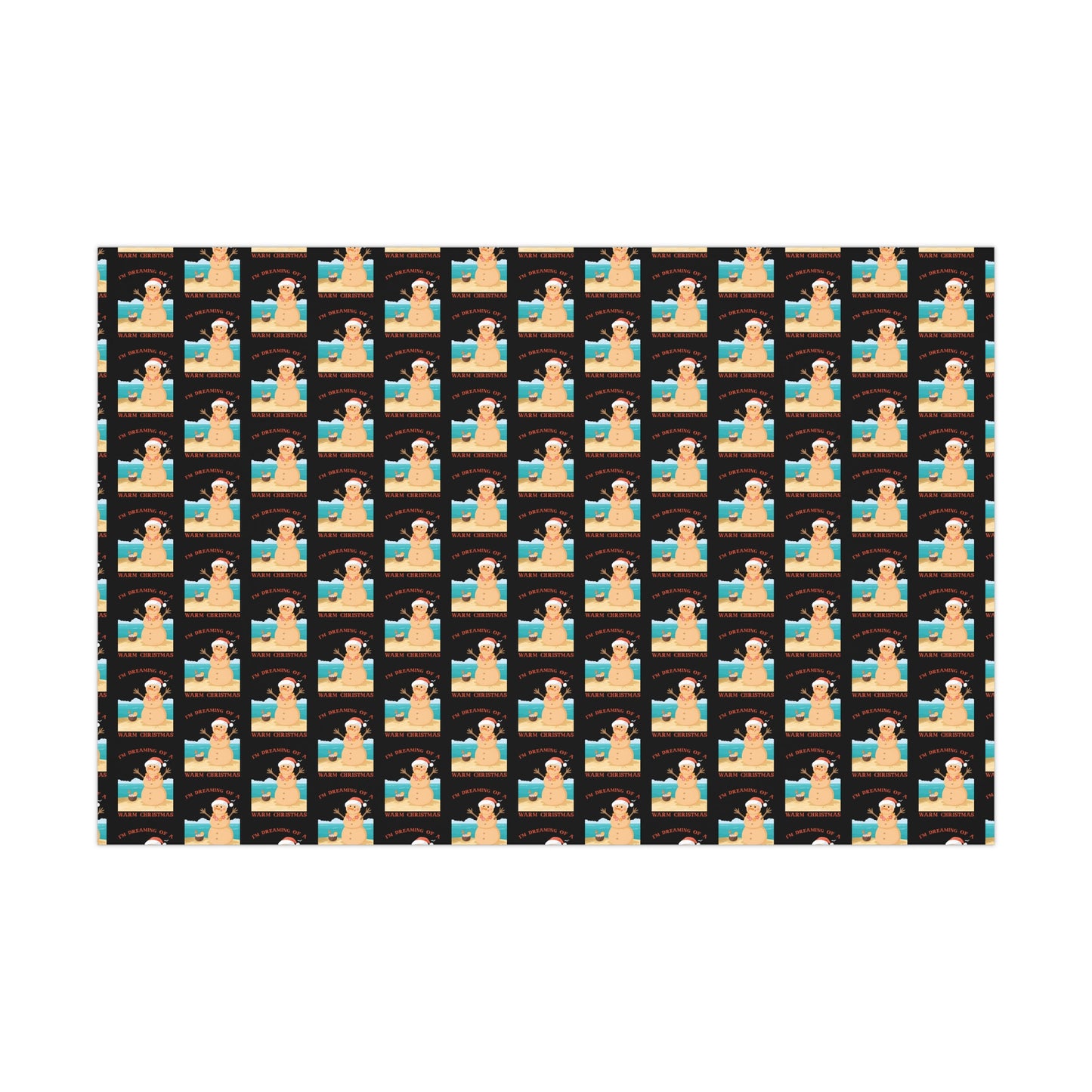 Holiday Gift Wrap - I'm Dreaming of a Warm Christmas
