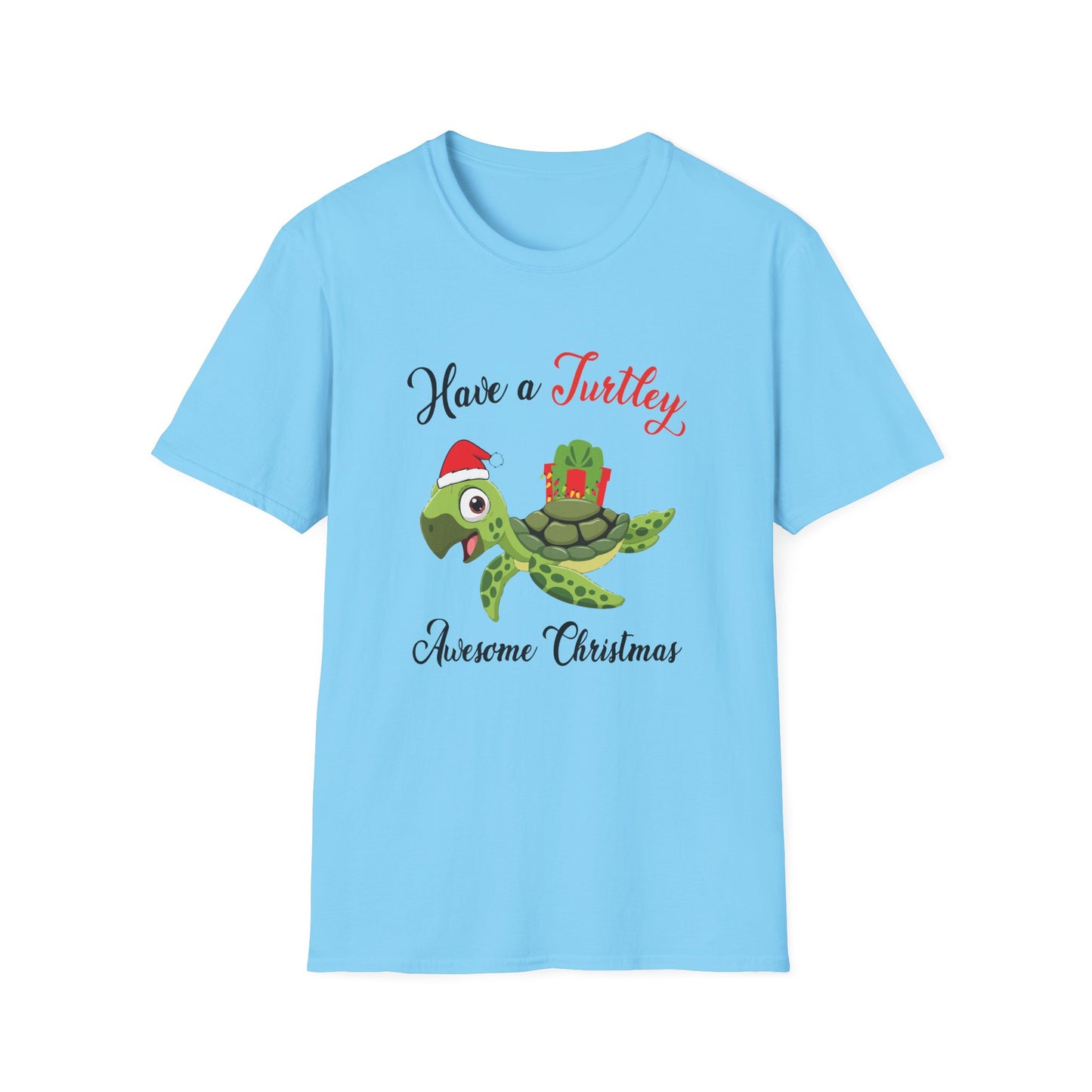 Have a Turtley Awesome Christmas T-Shirt - Festive and Fun Holiday Wear