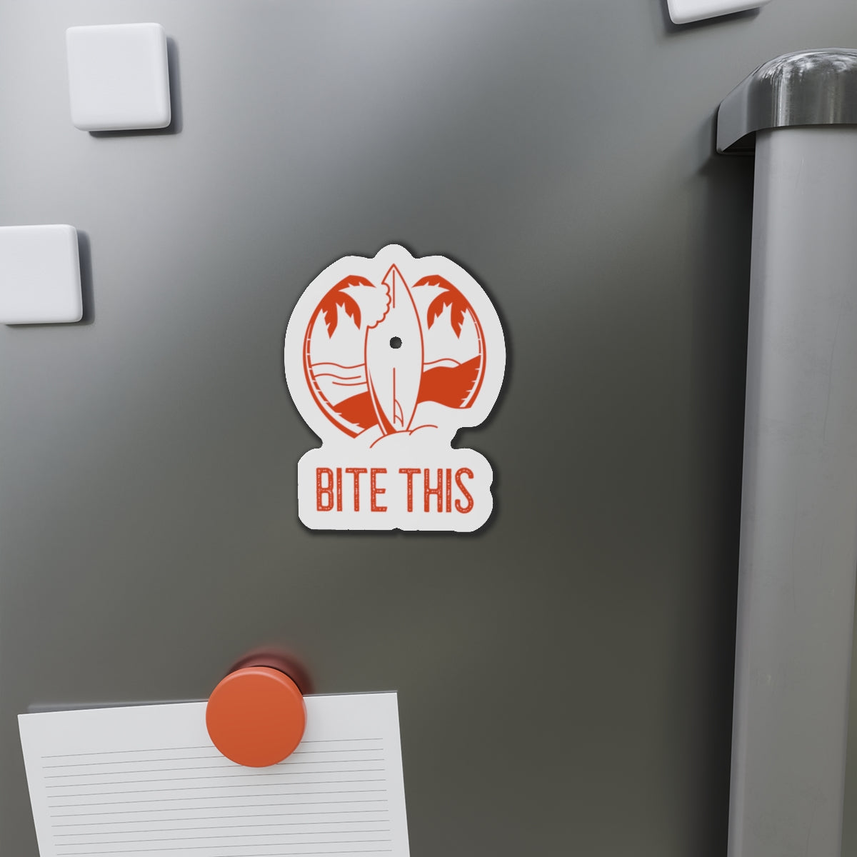 Bite this Die-Cut Magnets