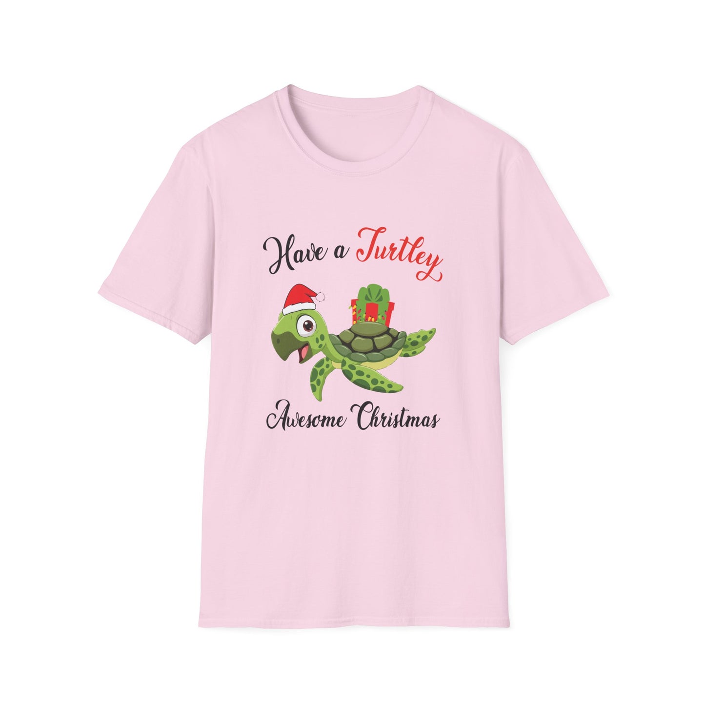 Have a Turtley Awesome Christmas T-Shirt - Festive and Fun Holiday Wear