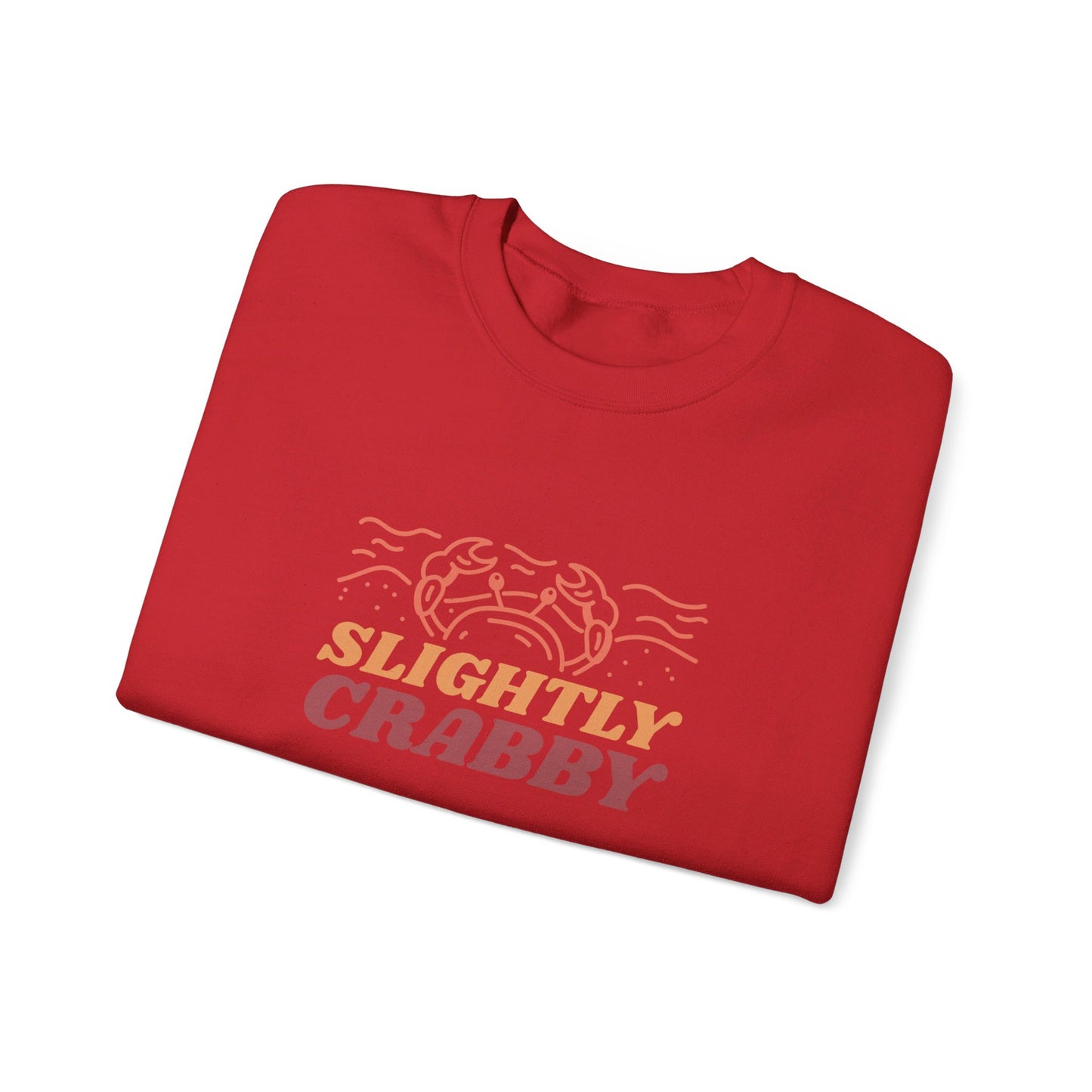 Slightly Crabby Crewneck Sweatshirt