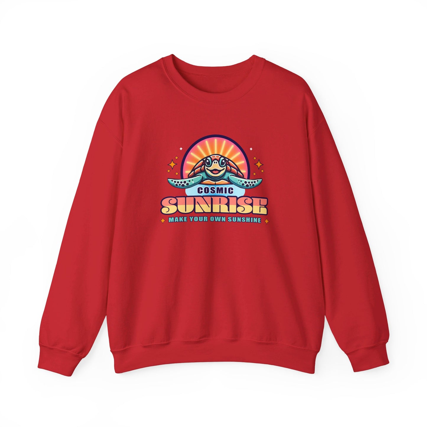 Cosmic Sunrise Apparel Crewneck Sweatshirt
