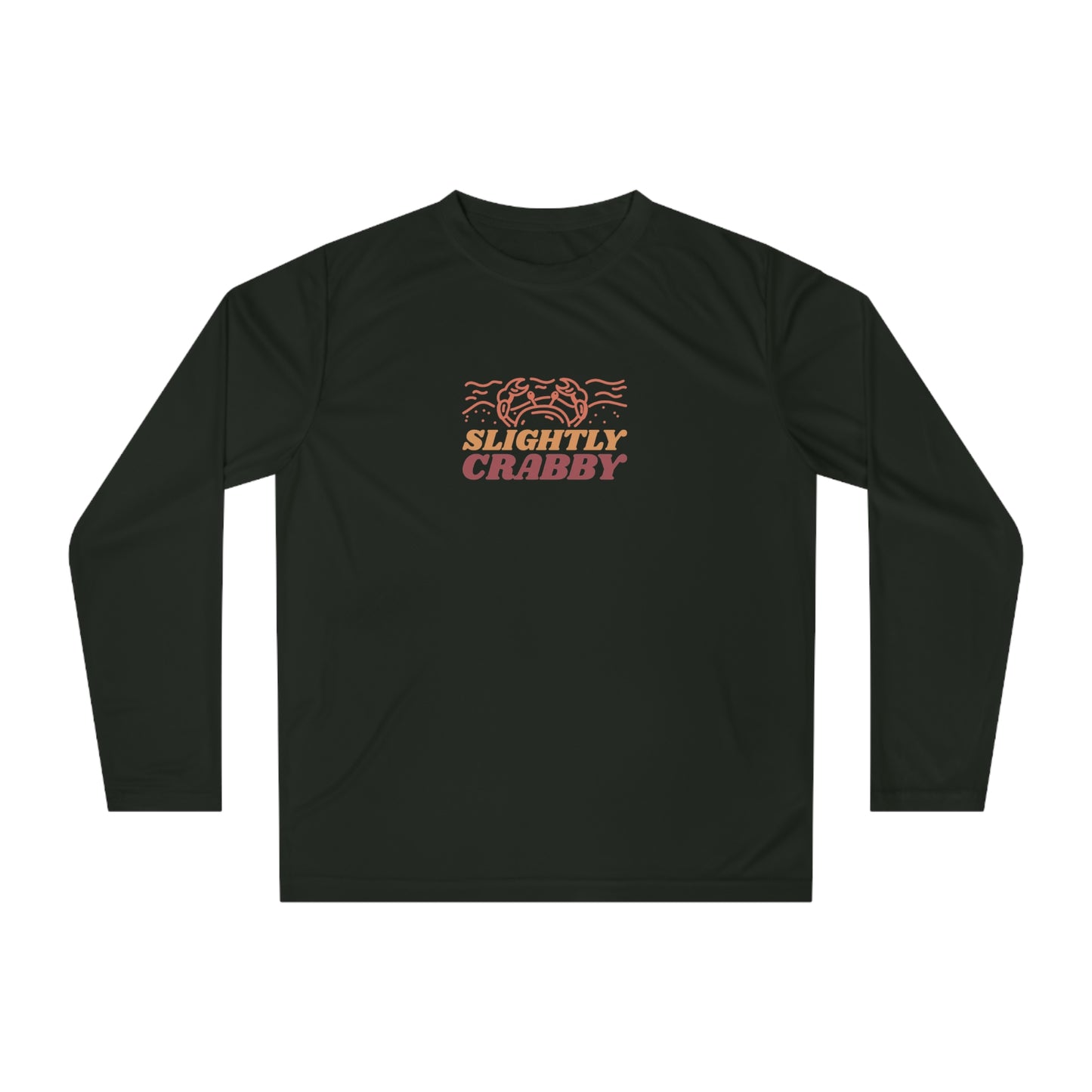 Sightly Crabby Performance Long Sleeve Shirt