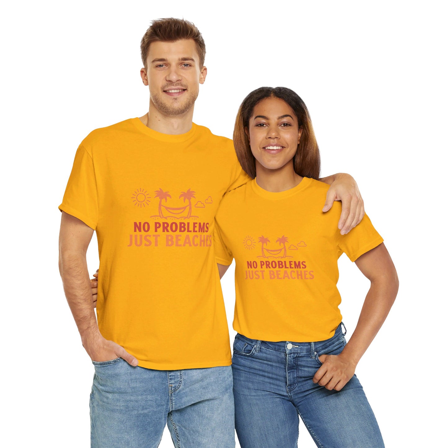 No Problems Just Beaches T Shirt