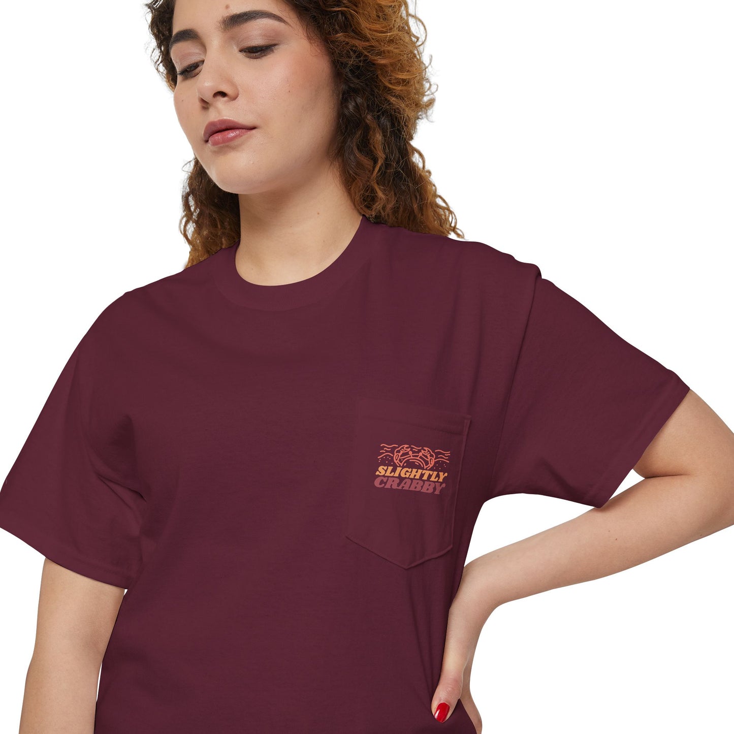 Slightly Crabby Pocket Tee