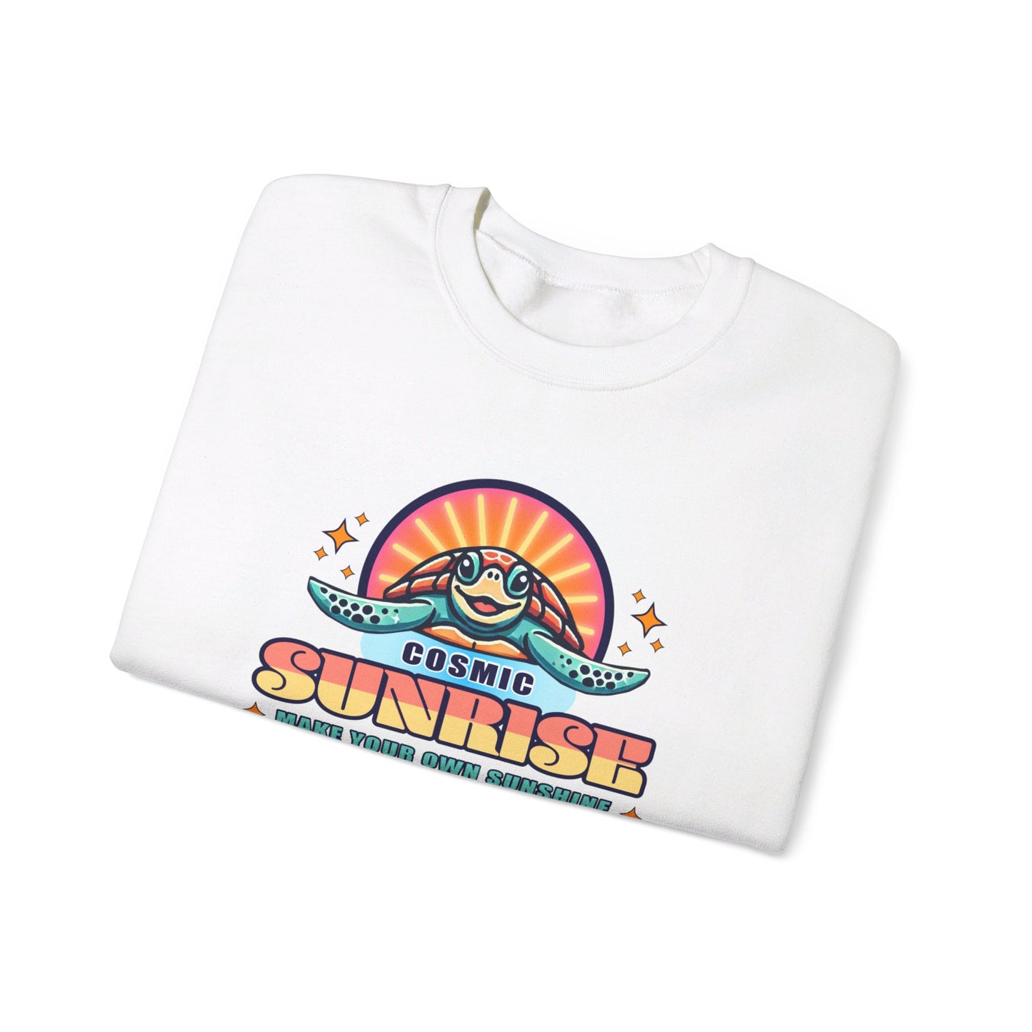 Cosmic Sunrise Apparel Crewneck Sweatshirt