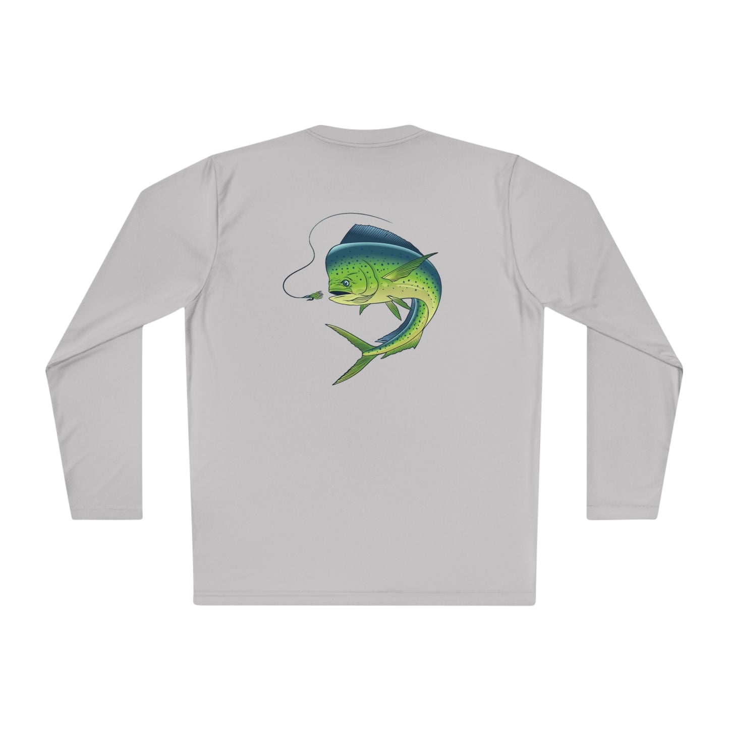 Cosmic Sunrise with Mahi Mahi Fishing Shirt