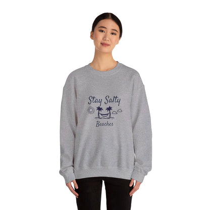 Stay Salty Beaches Crewneck Sweatshirt