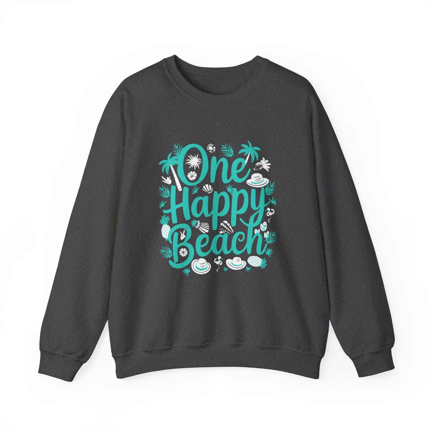 One Happy Beach Crewneck Sweatshirt