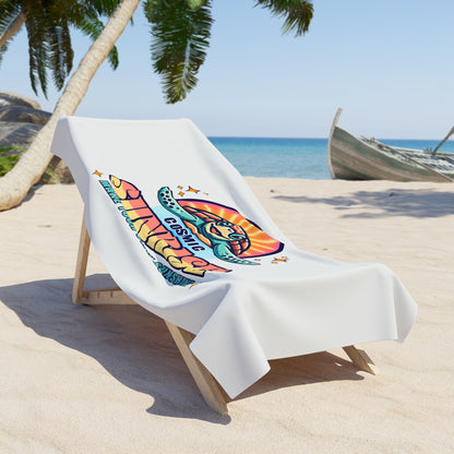 Cosmic Sunrise Beach Towel