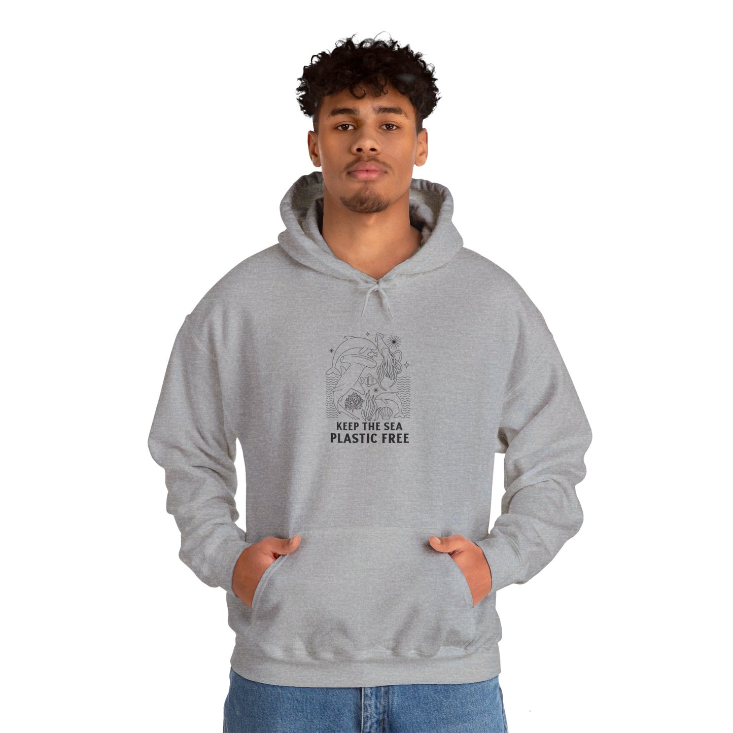 Keep The Sea Plastic Free Hooded Sweatshirt