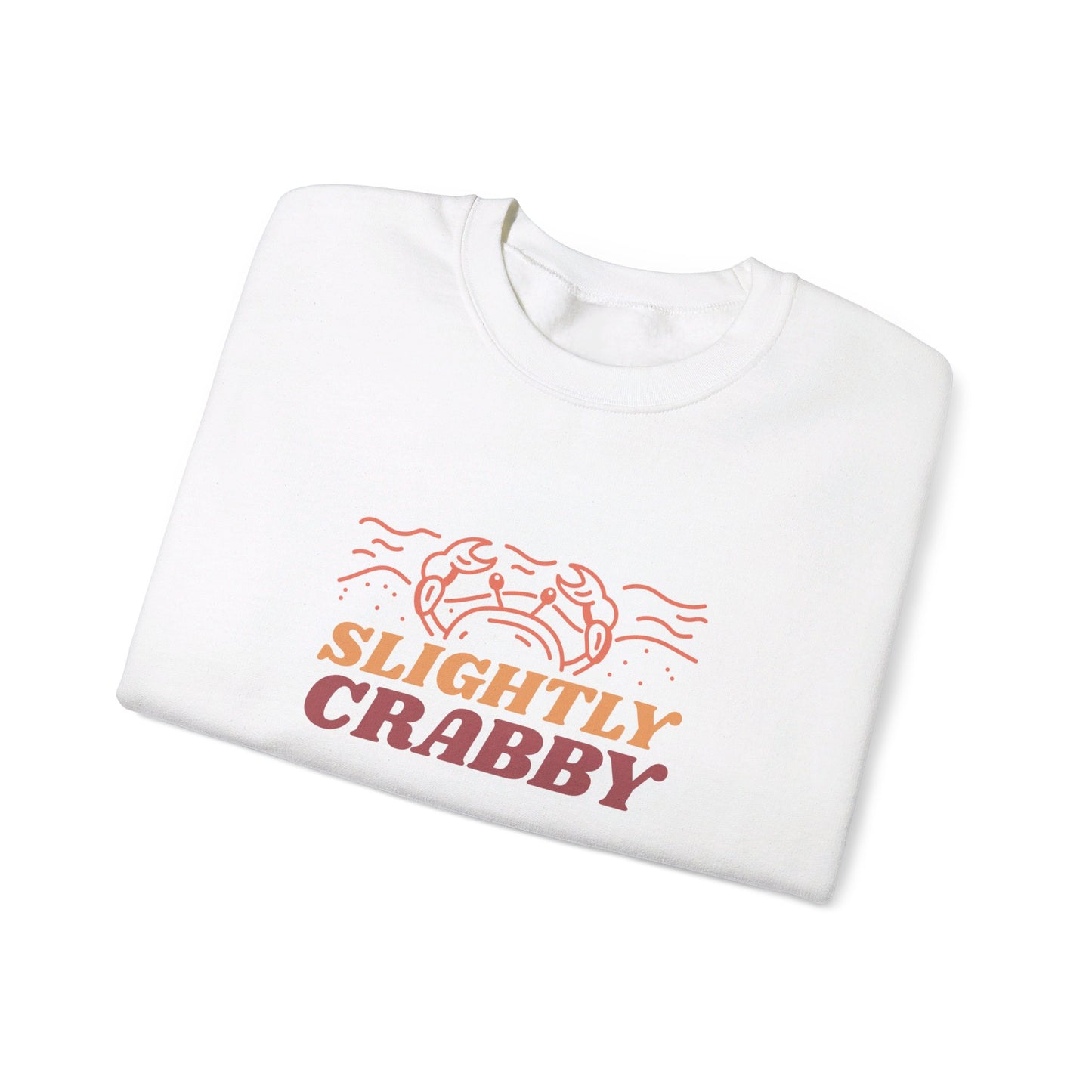 Slightly Crabby Crewneck Sweatshirt