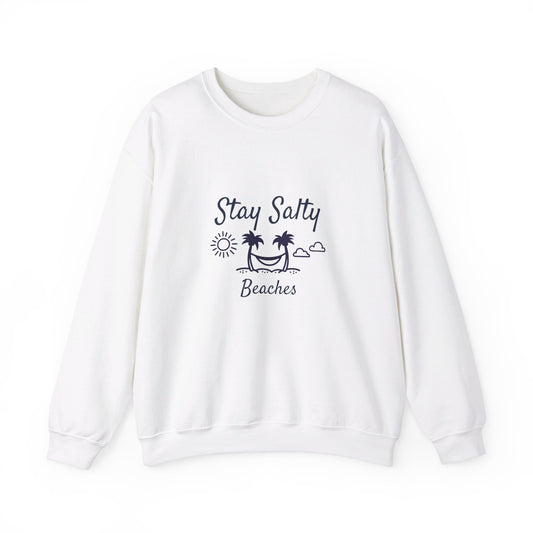 Stay Salty Beaches Crewneck Sweatshirt