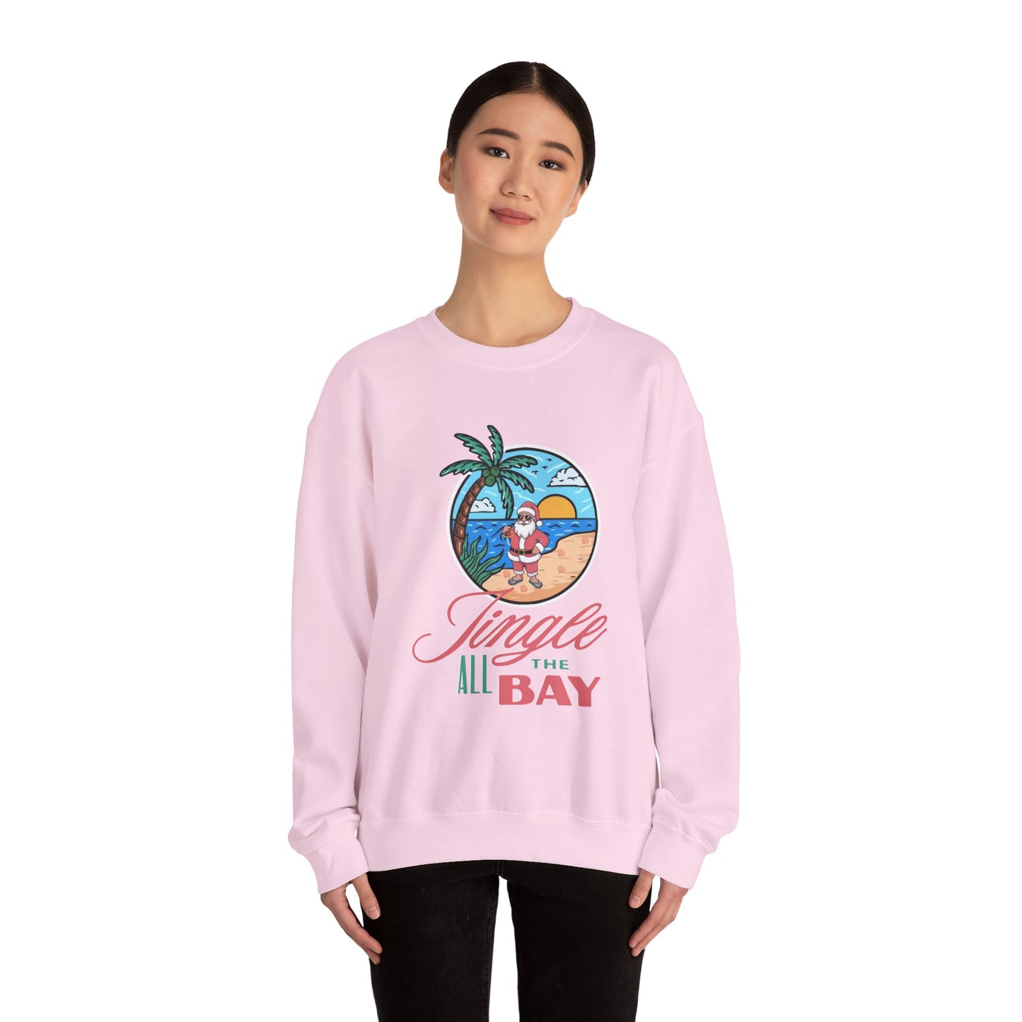 Unisex Crewneck Sweatshirt - Jingle All the Bay Design