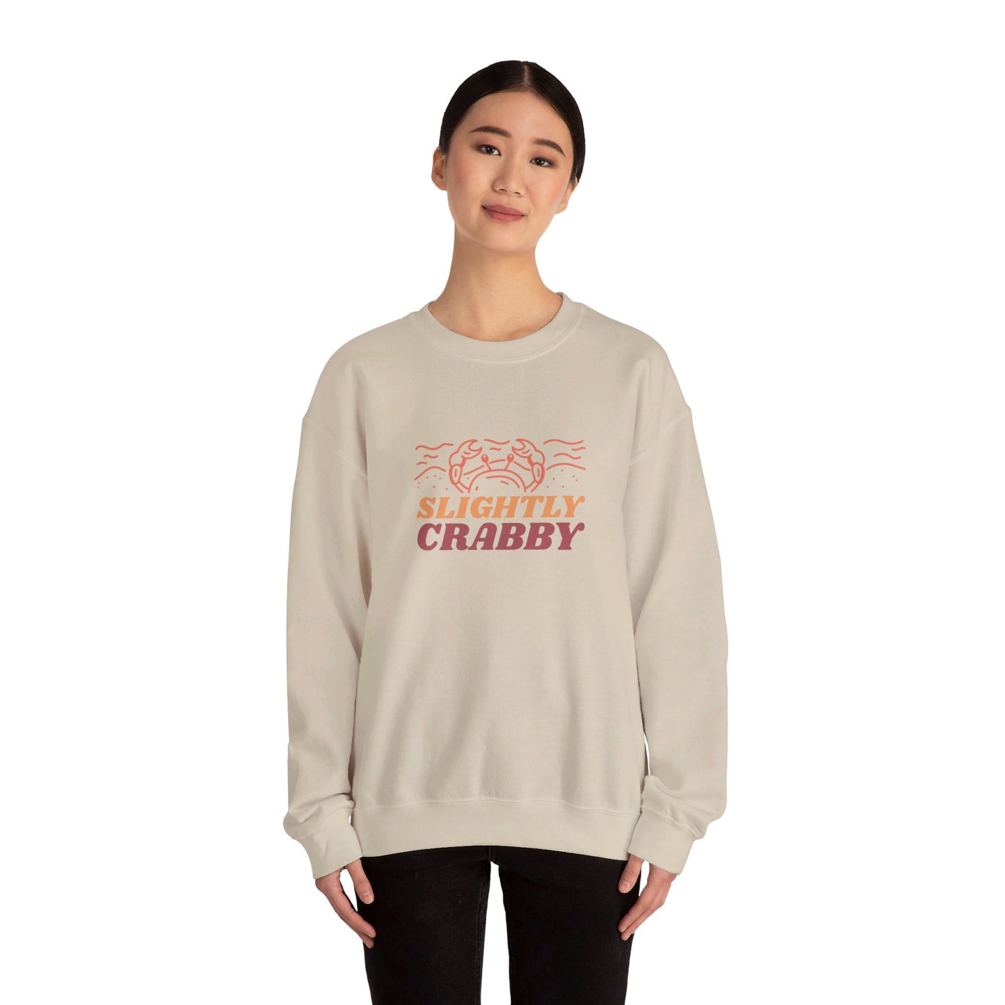 Slightly Crabby Crewneck Sweatshirt