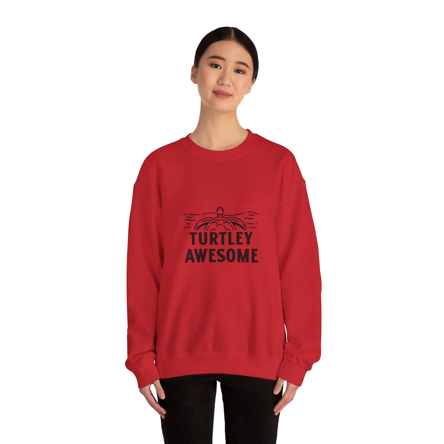 Turtley Awesome Crewneck Sweatshirt