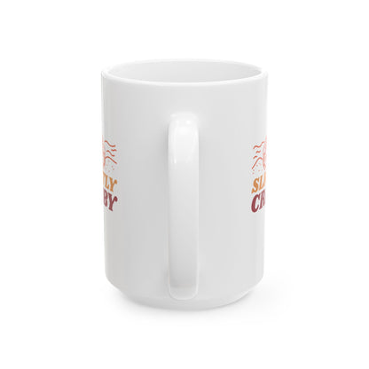 Slightly Crabby Ceramic Mug (11oz, 15oz)