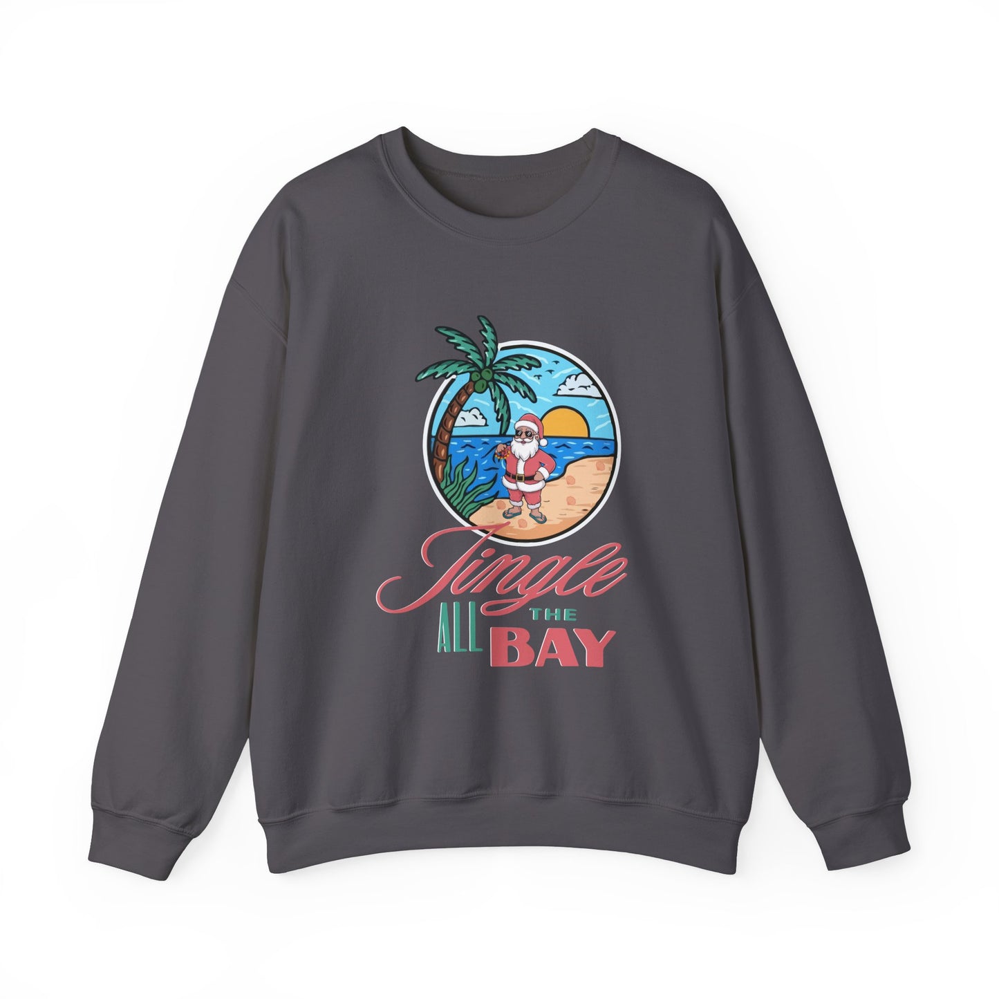 Unisex Crewneck Sweatshirt - Jingle All the Bay Design